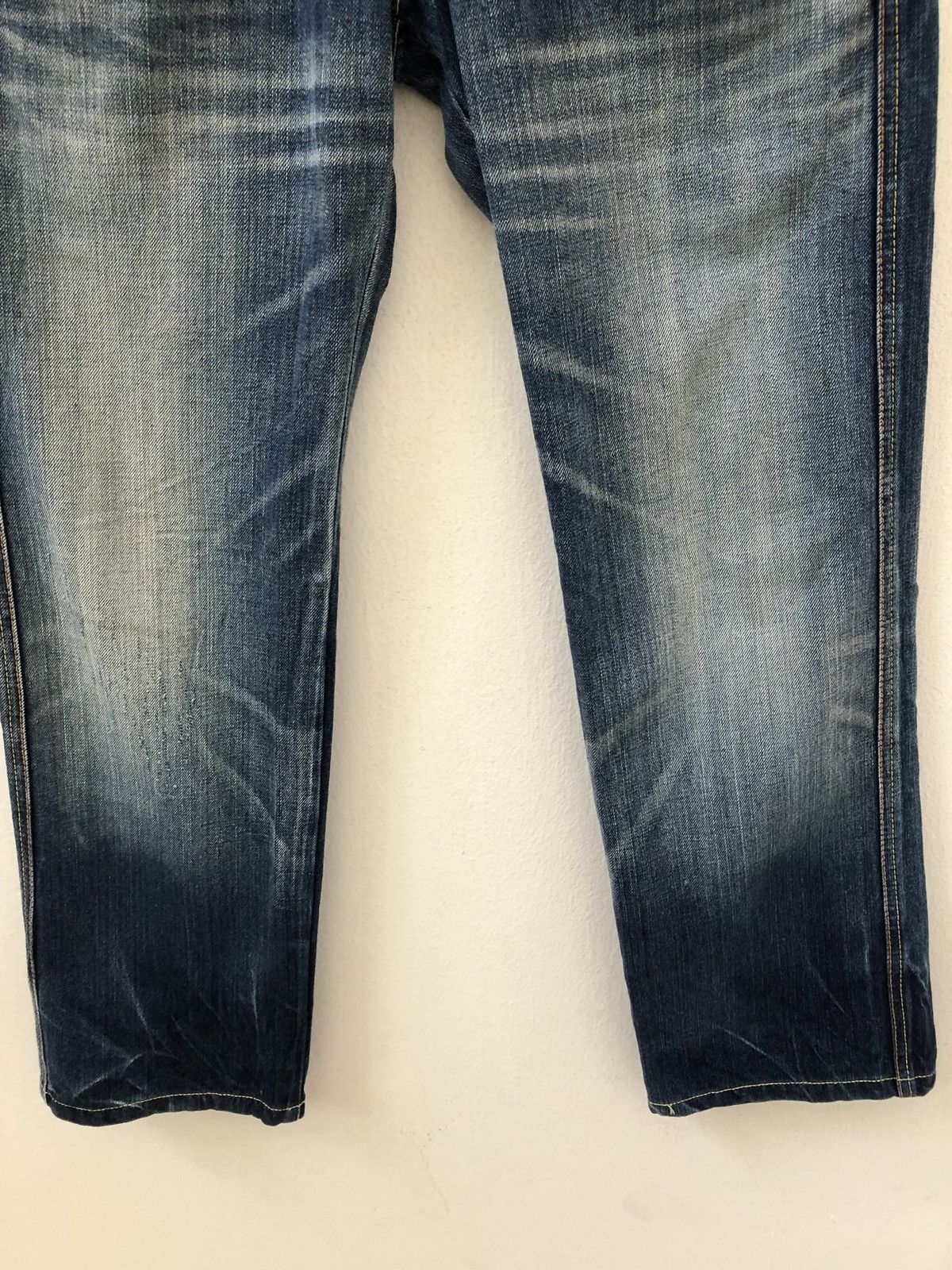 Eternal ETERNAL Japan Quilted Floral Double Waist Denim Jeans Size US 29 - 3 Thumbnail