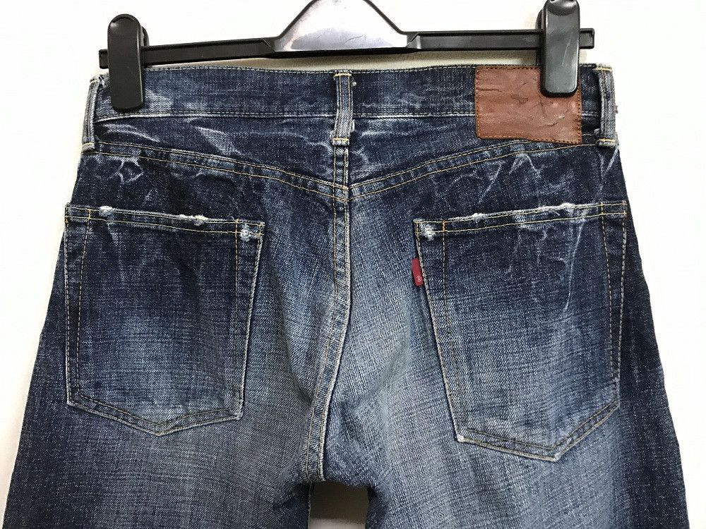 Eternal ETERNAL Made in Japan Rips Distressed Buttonfly Denim Jeans Size US 29 - 9 Thumbnail
