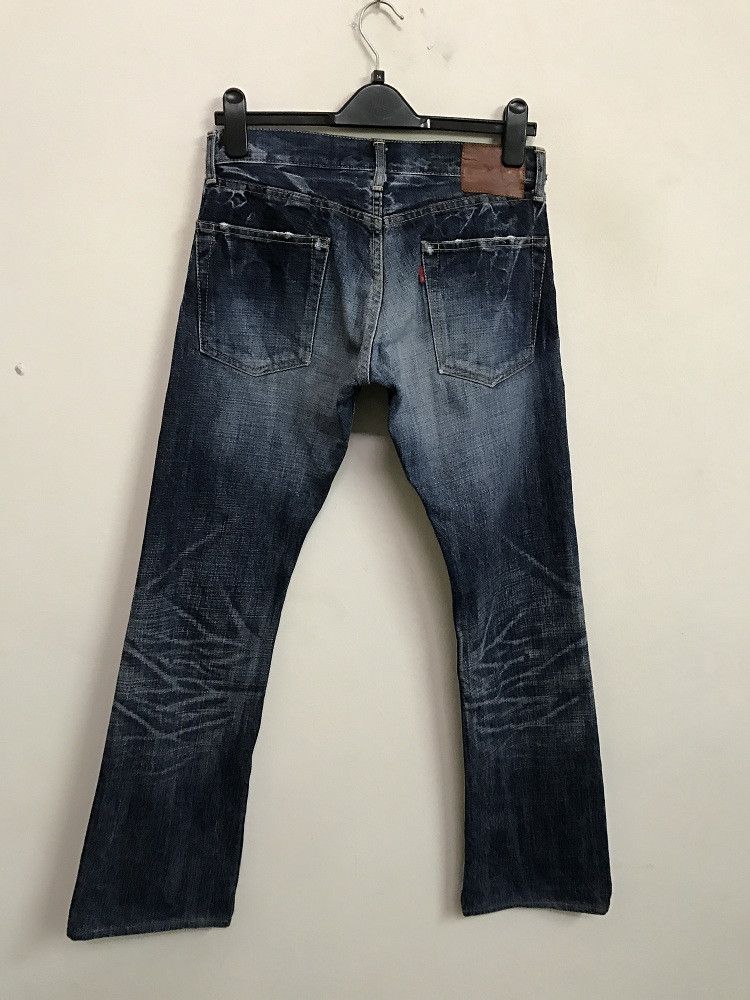 Eternal ETERNAL Made in Japan Rips Distressed Buttonfly Denim Jeans Size US 29 - 8 Thumbnail