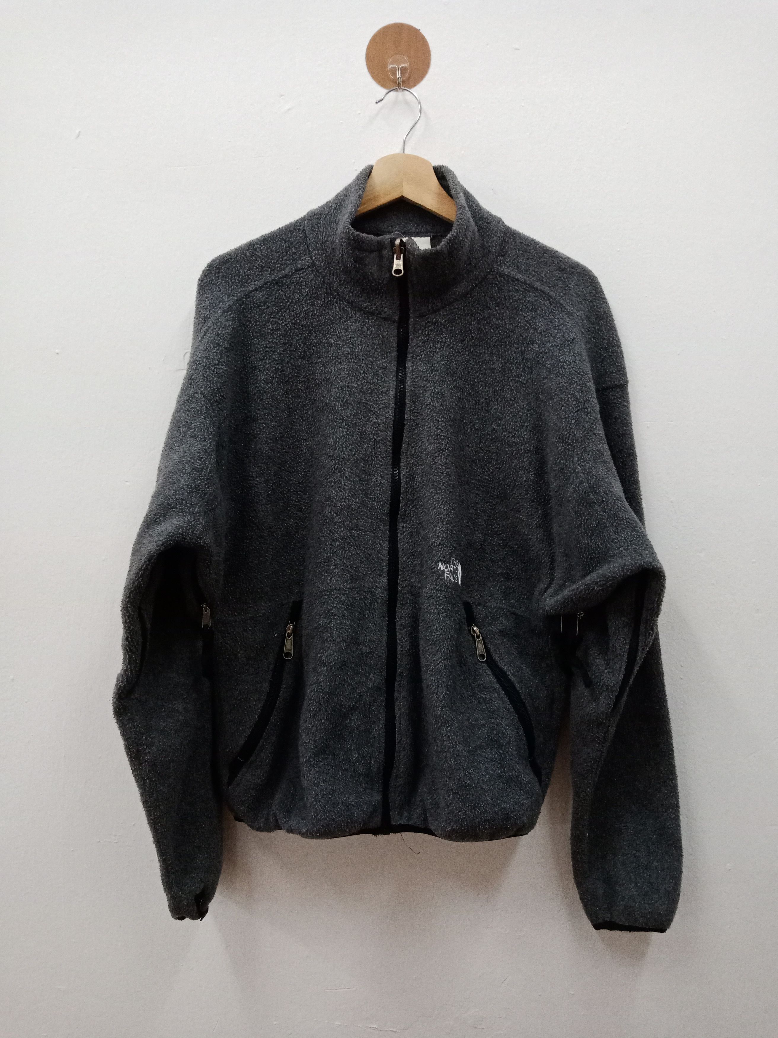 The North Face The North Face Gray Fleece Multipockets Size US M / EU 48-50 / 2 - 1 Thumbnail
