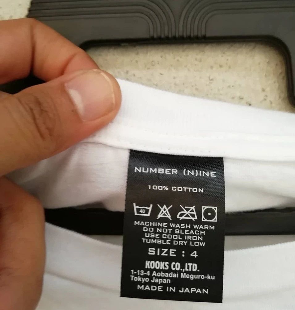 Number (N)ine Number Nine White Pennyroyal Tee Size US L / EU 52-54 / 3 - 3 Thumbnail