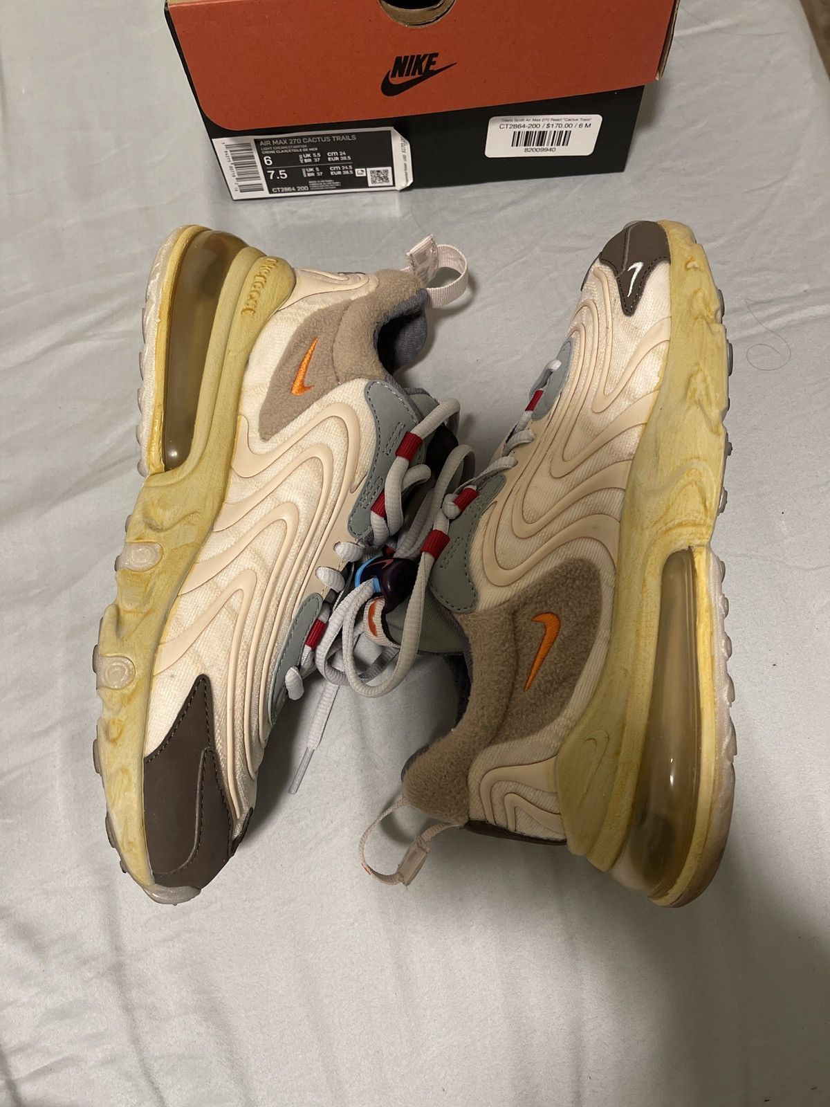 Nike Air Max 270 React ENG Cactus Trails | Grailed