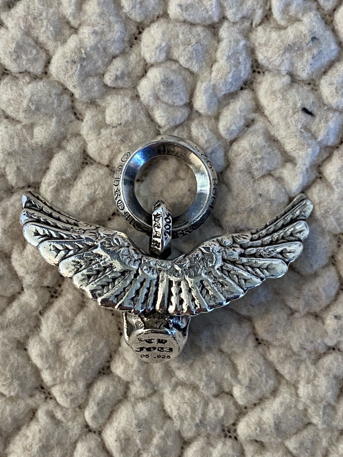 Chrome Hearts Chrome Hearts Foti Mahalia Flying Skull .925