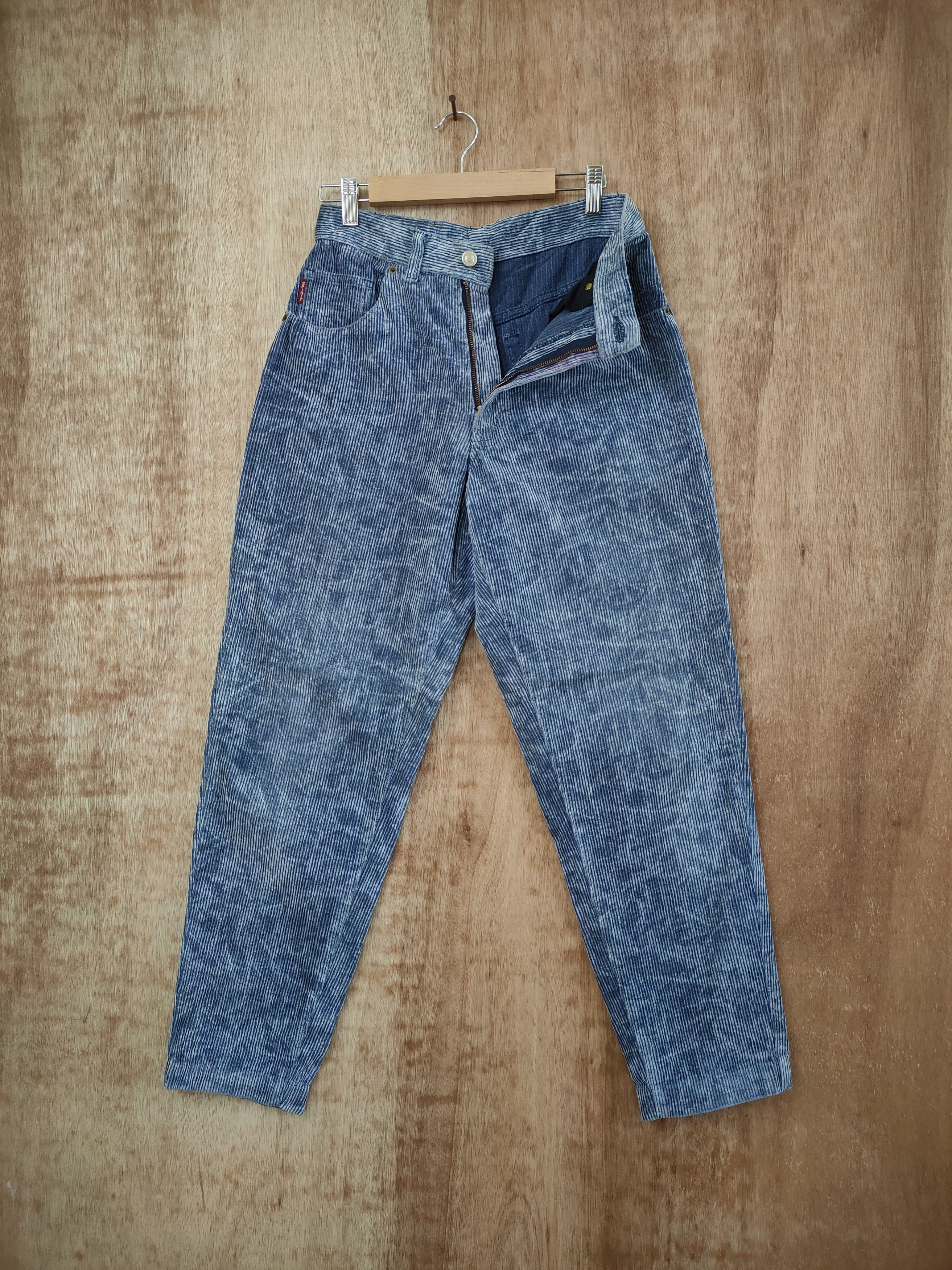 BIG JOHN SPIRIT VELVET CORDUROY BAGGY PANTS
