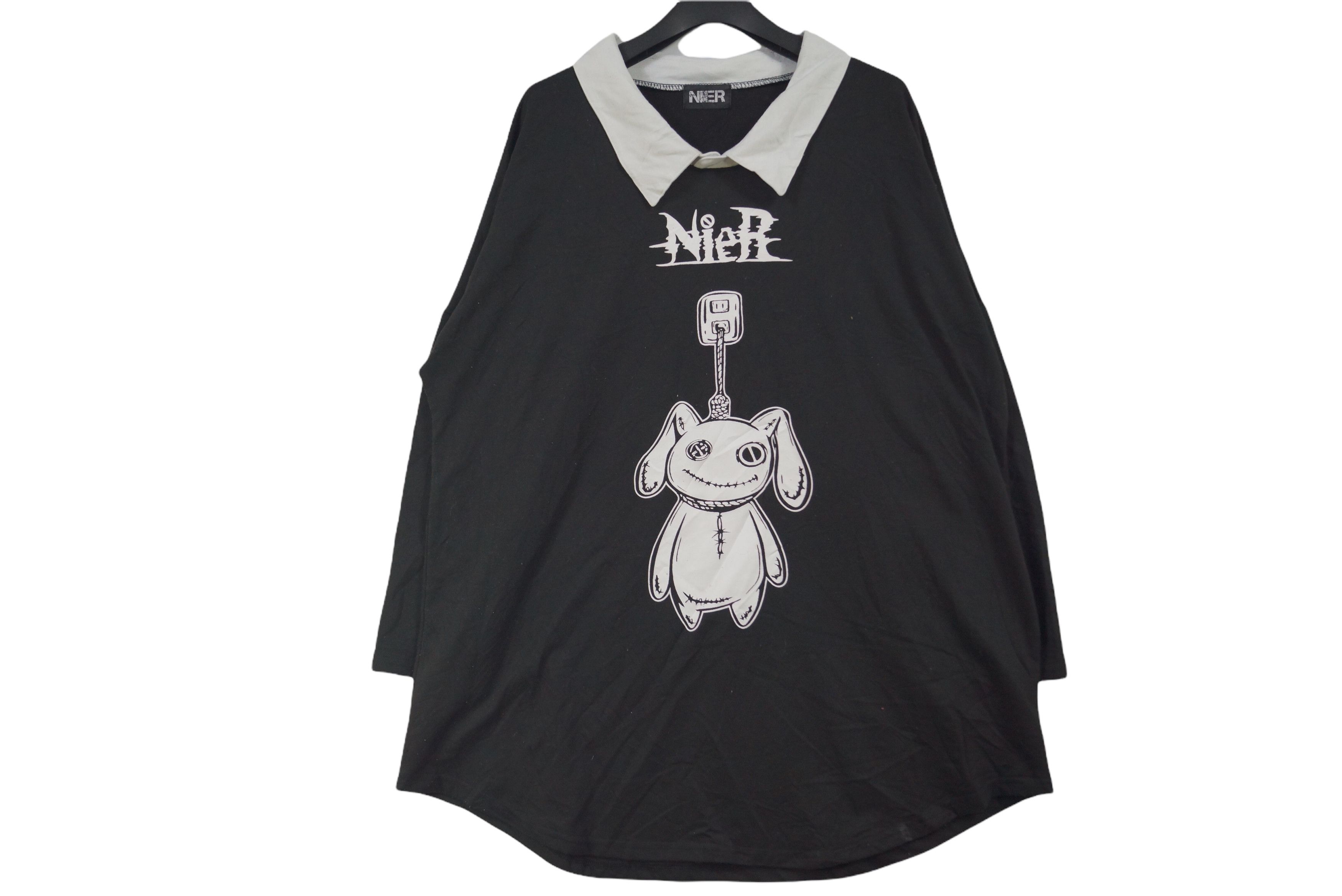 Other Rare!! Long Sleeve Collar Bear Nice Designe Size US XXL / EU 58 / 5 - 1 Thumbnail