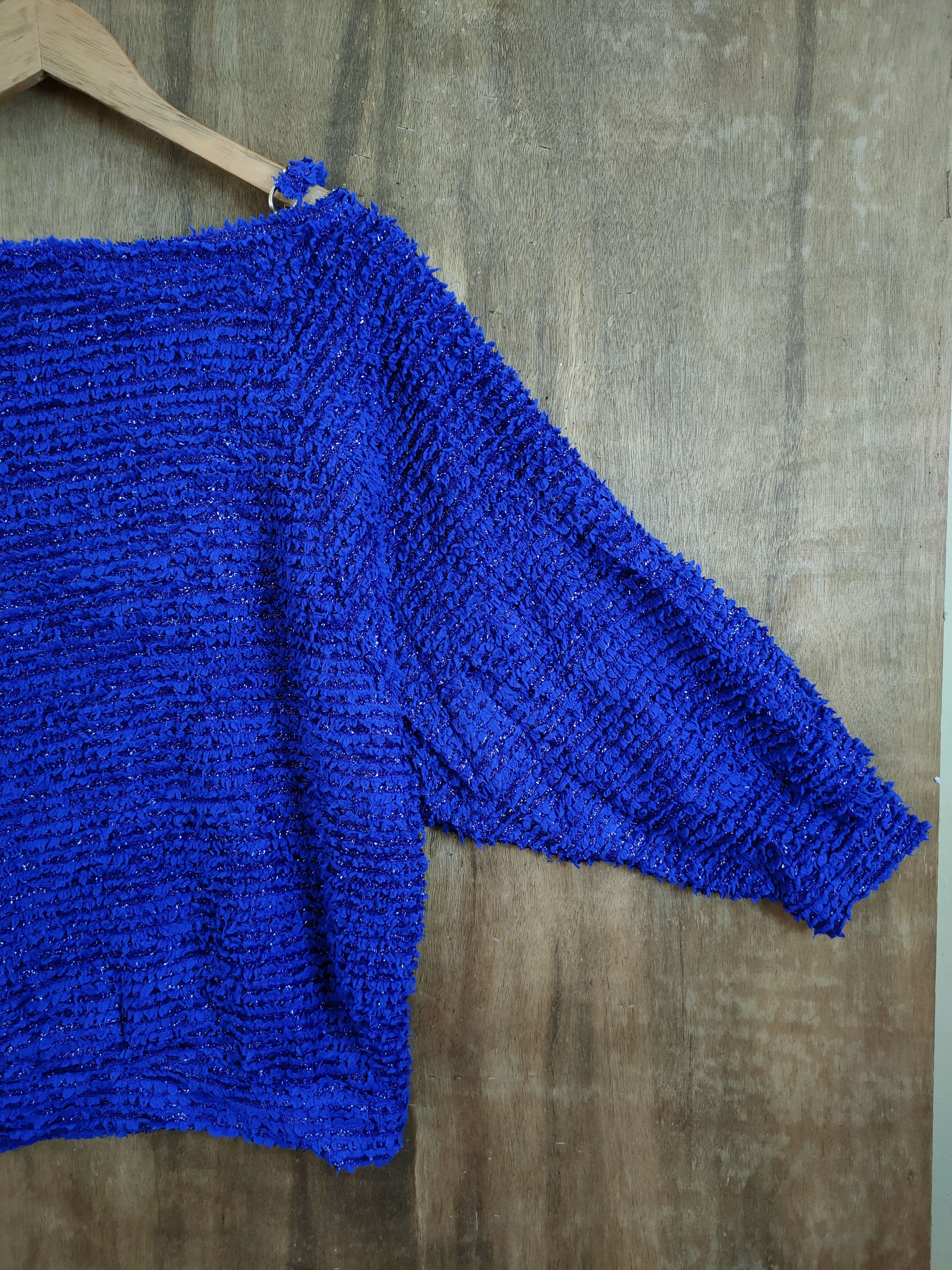 Homespun Knitwear D Plein Beaute blue homespun knitwear #46-907 Size M / US 6-8 / IT 42-44 - 10 Thumbnail