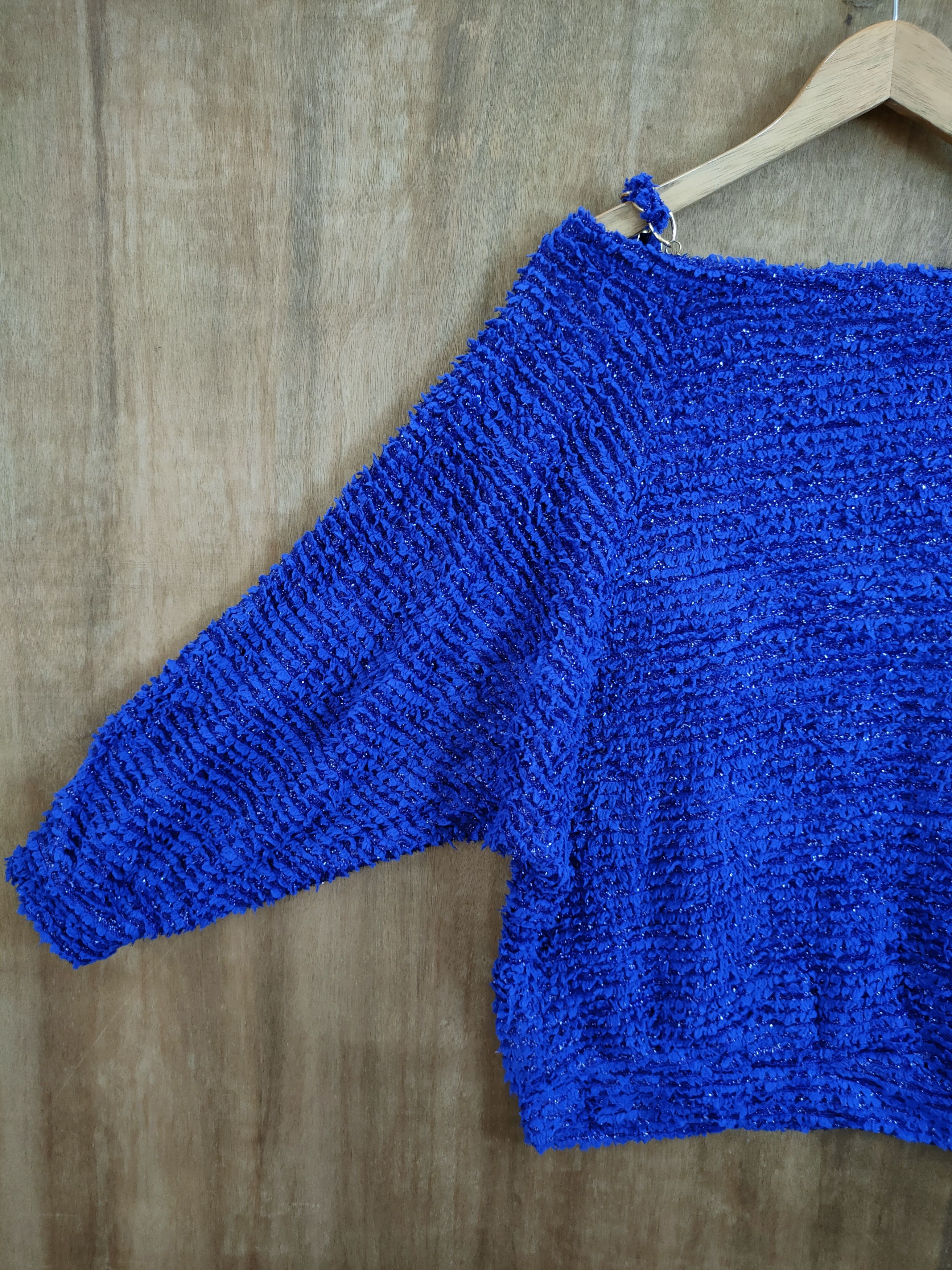Homespun Knitwear D Plein Beaute blue homespun knitwear #46-907 Size M / US 6-8 / IT 42-44 - 9 Thumbnail