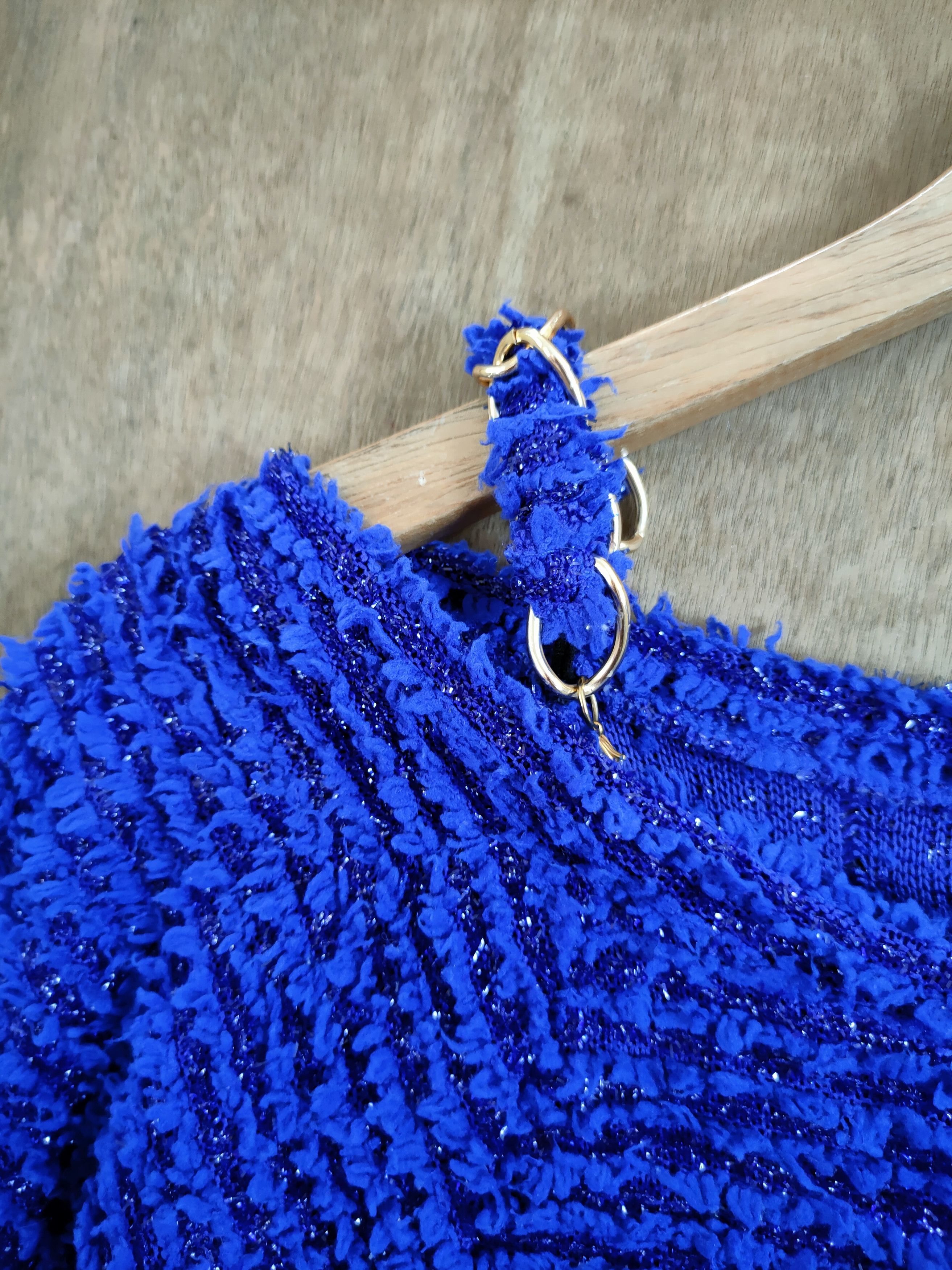 Homespun Knitwear D Plein Beaute blue homespun knitwear #46-907 Size M / US 6-8 / IT 42-44 - 5 Thumbnail