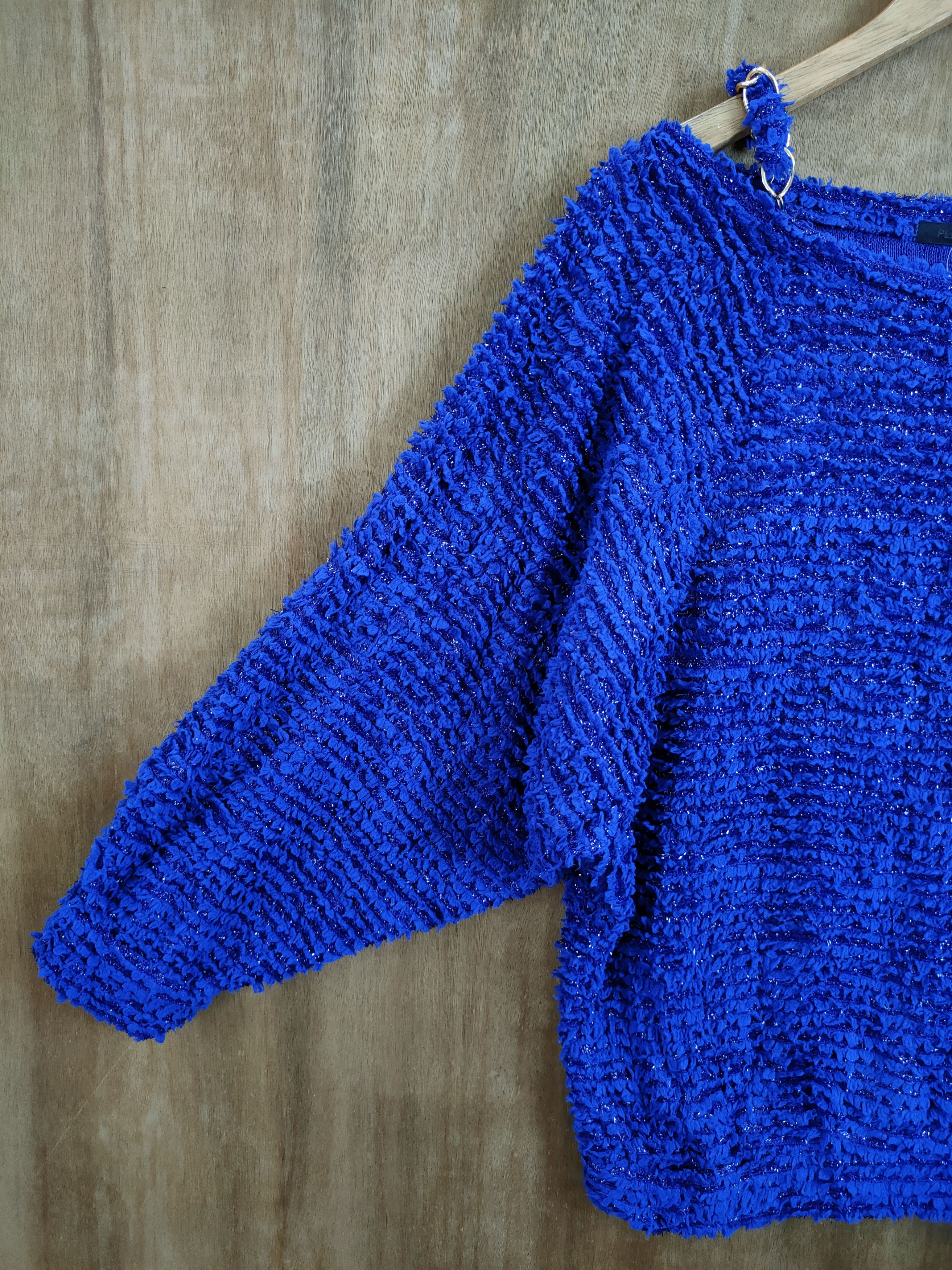 Homespun Knitwear D Plein Beaute blue homespun knitwear #46-907 Size M / US 6-8 / IT 42-44 - 2 Thumbnail