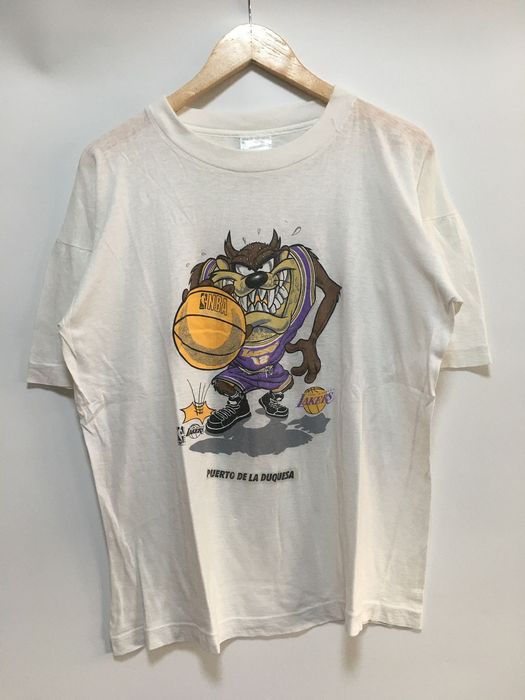 NBA LA Lakers x Taz Mania Looney Tunes Warner Bros NBA size M | Grailed