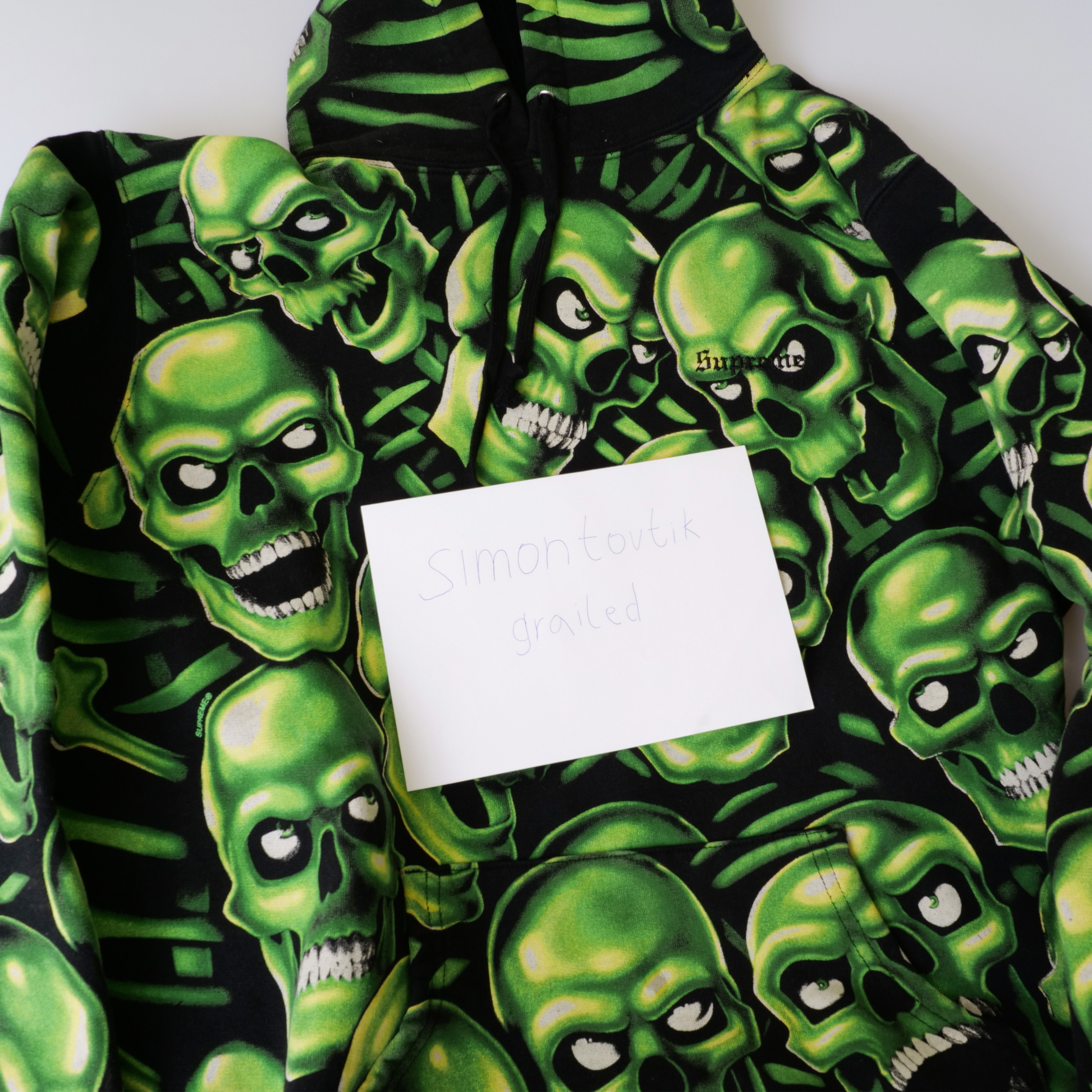 Supreme Skull Pile Hoodie SS18