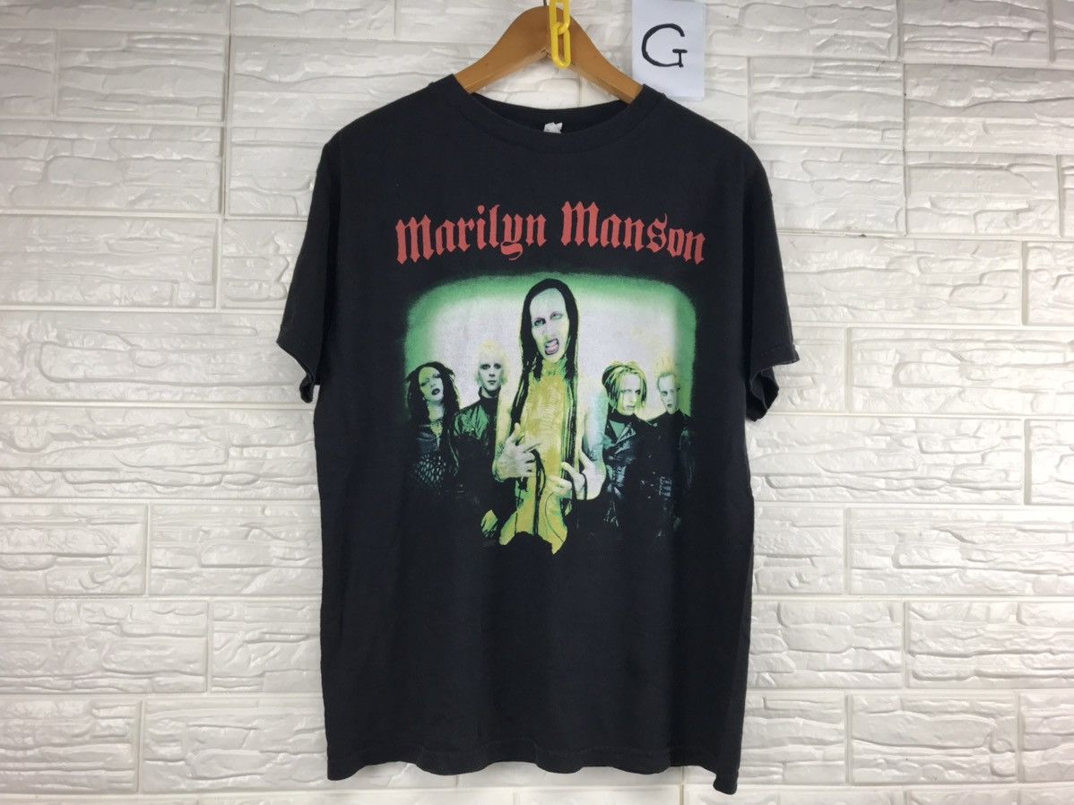 Marilyn Manson American Singer M Size T Shirt