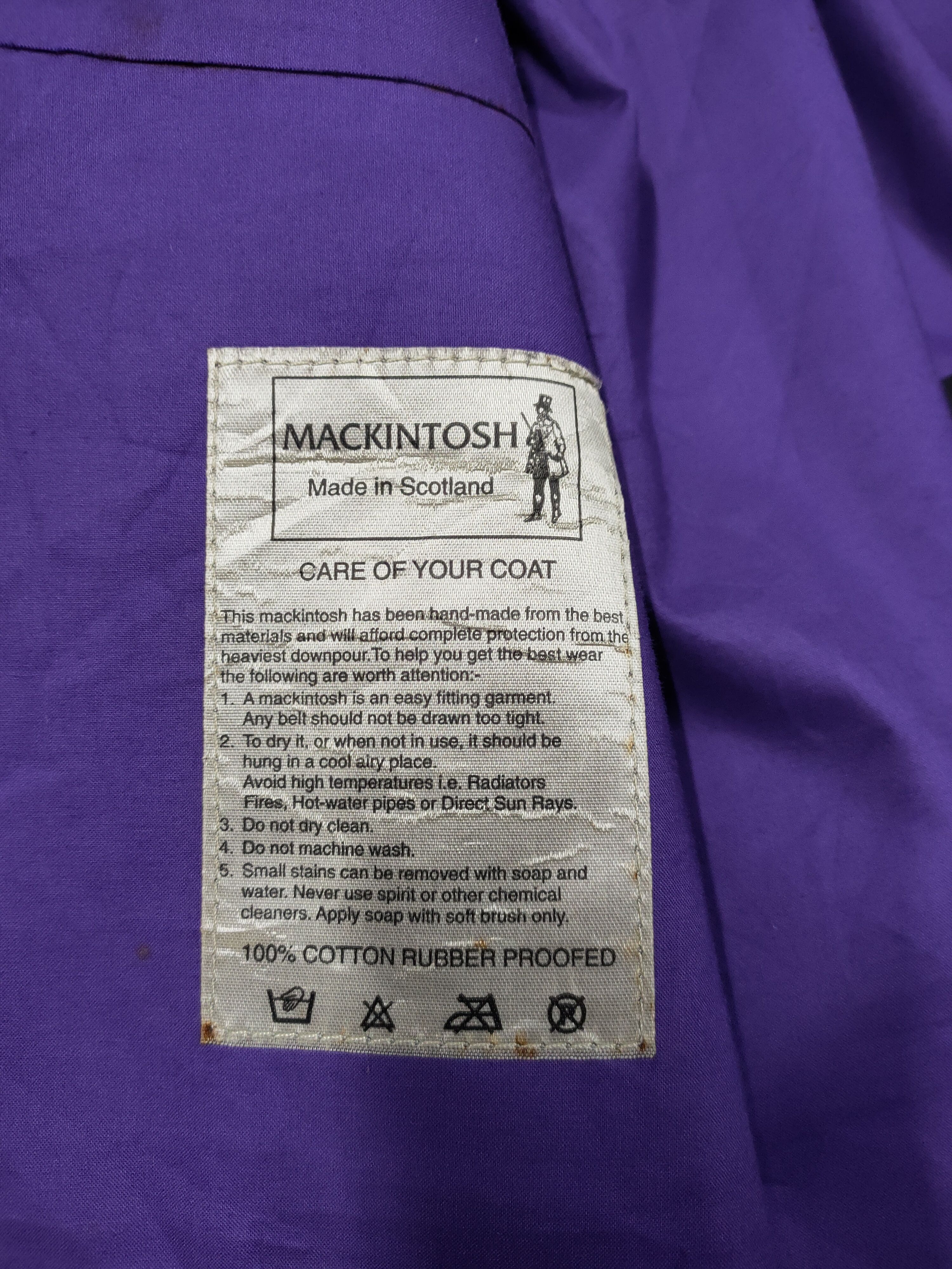 Mackintosh MACKINTOSH SCOTLAND X PAUL SMITH LONG COAT Size US L / EU 52-54 / 3 - 14 Thumbnail