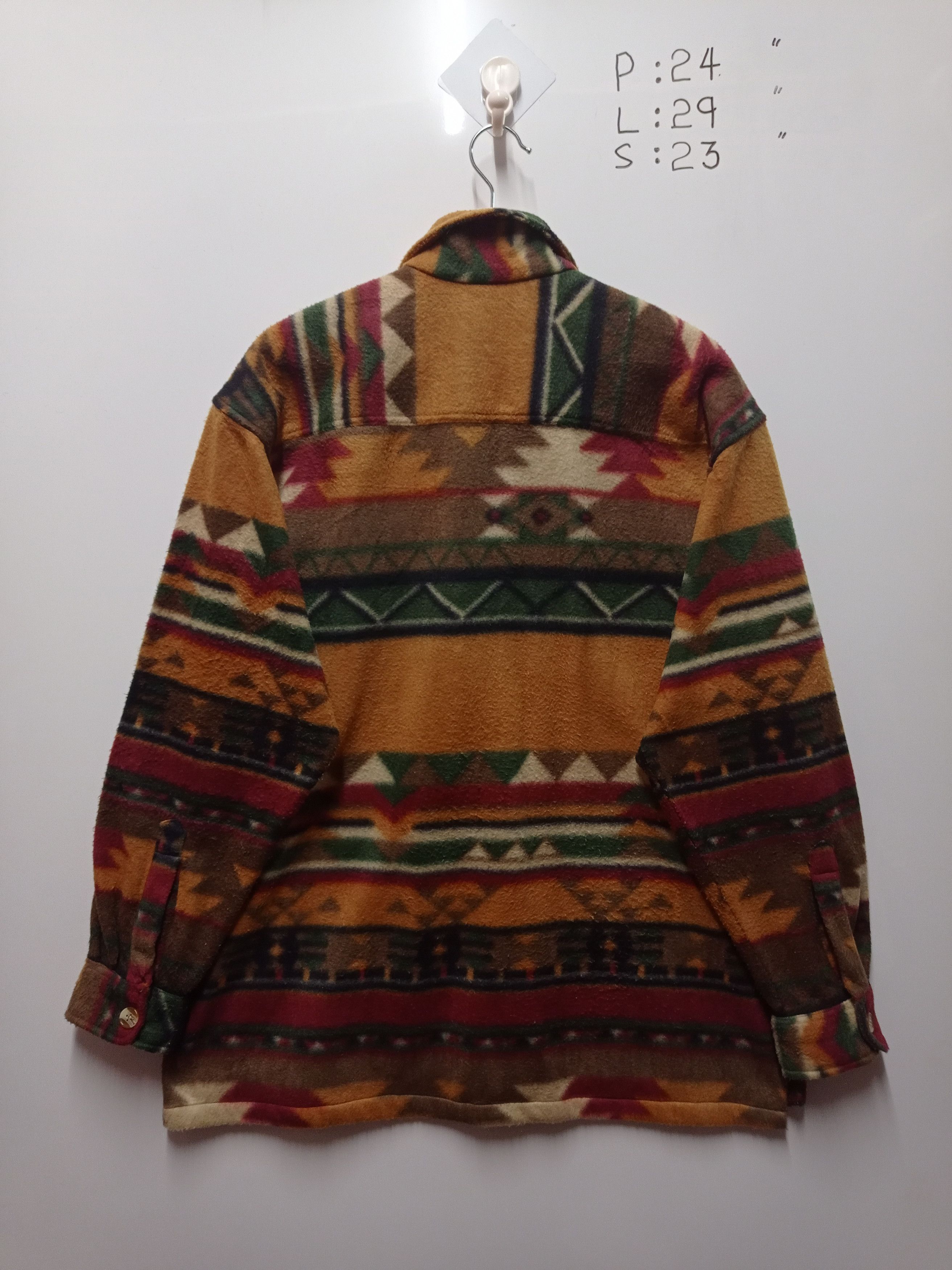 Japanese Brand Step Tech Navajo Aztec Tribal Design Size US XL / EU 56 / 4 - 4 Thumbnail