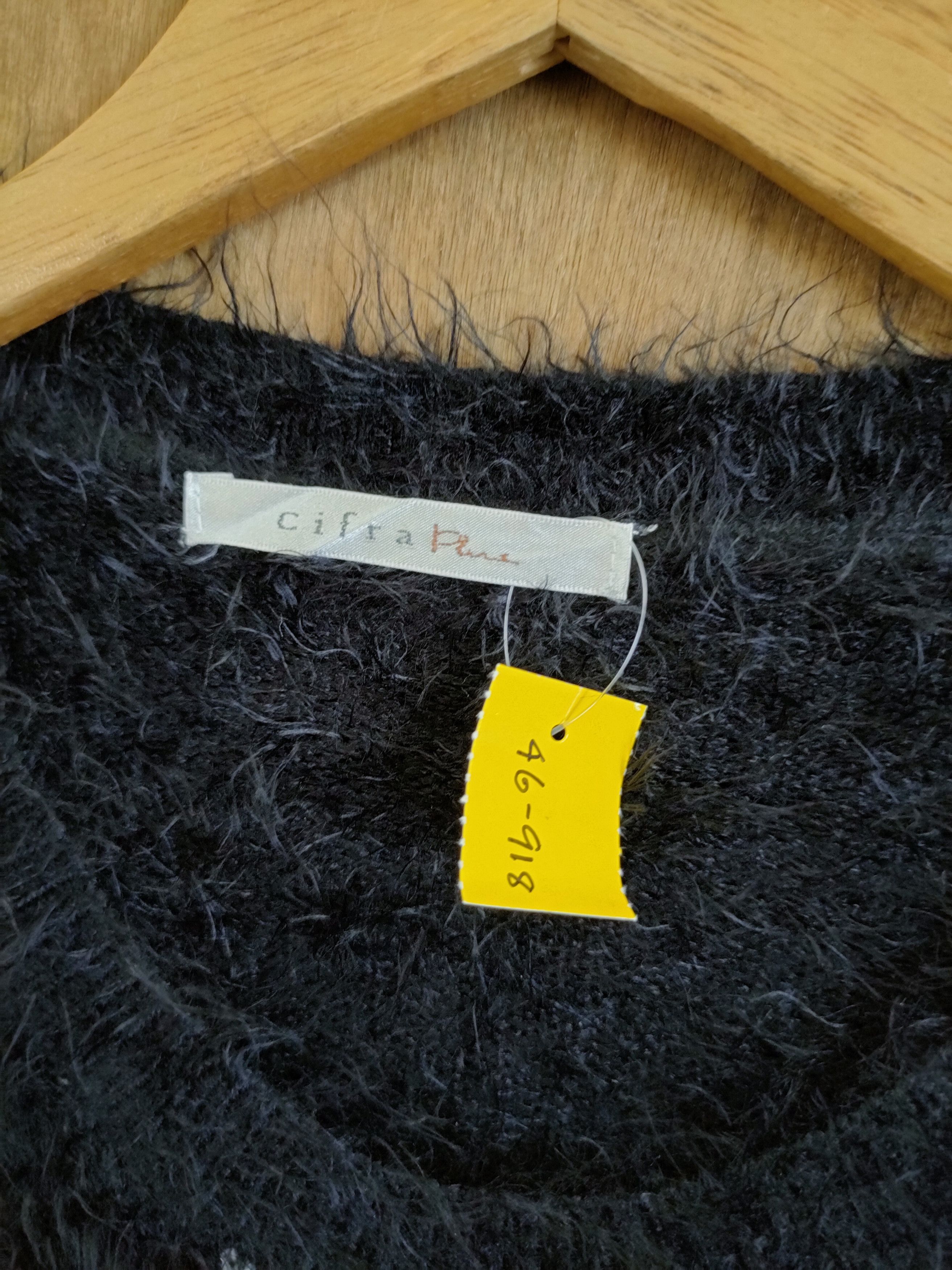 Vintage D Cifra Plus Soft Shag Shaggy fur mohair knitwear #46-918 Size US S / EU 44-46 / 1 - 4 Thumbnail