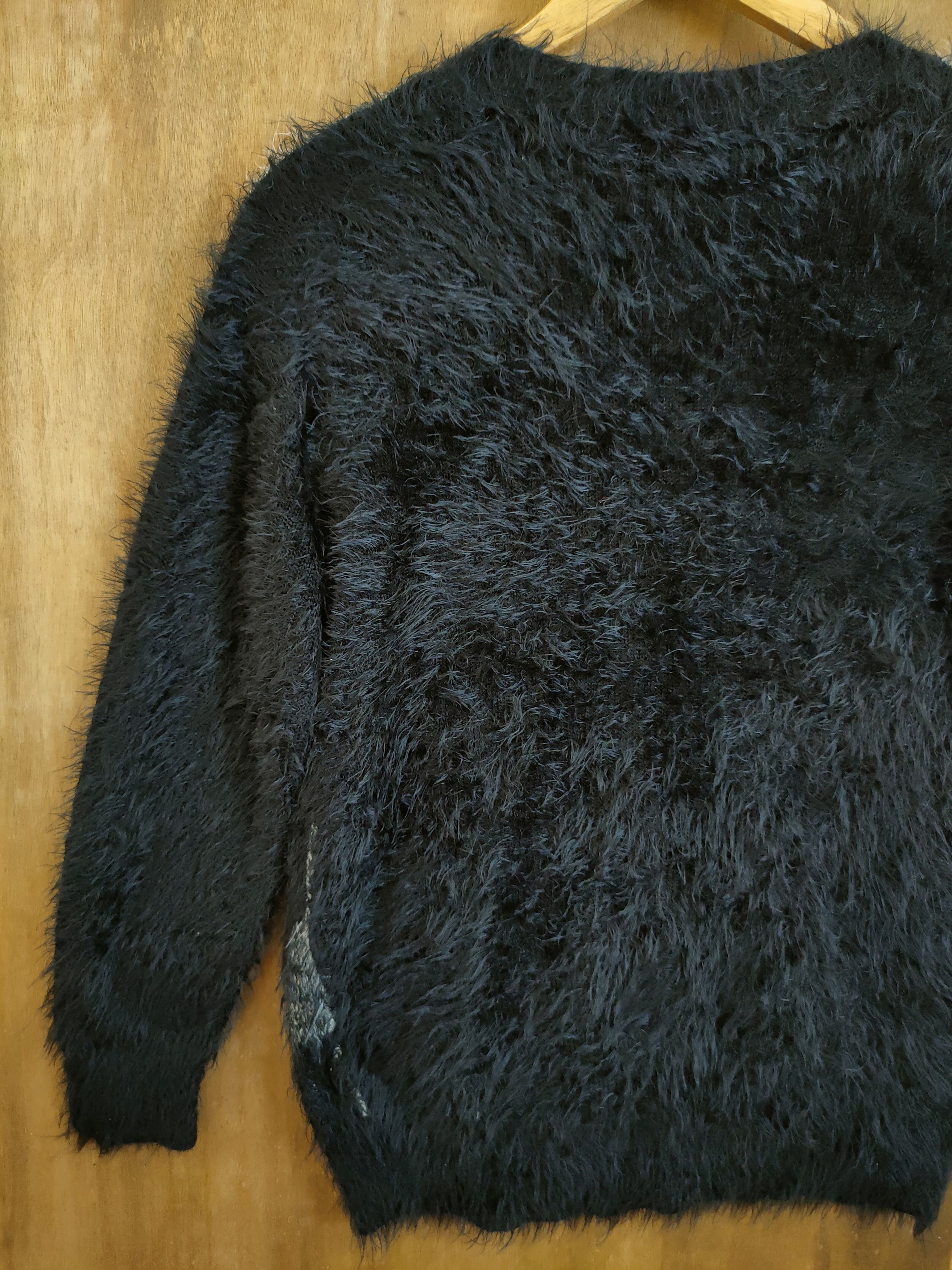 Vintage D Cifra Plus Soft Shag Shaggy fur mohair knitwear #46-918 Size US S / EU 44-46 / 1 - 9 Thumbnail
