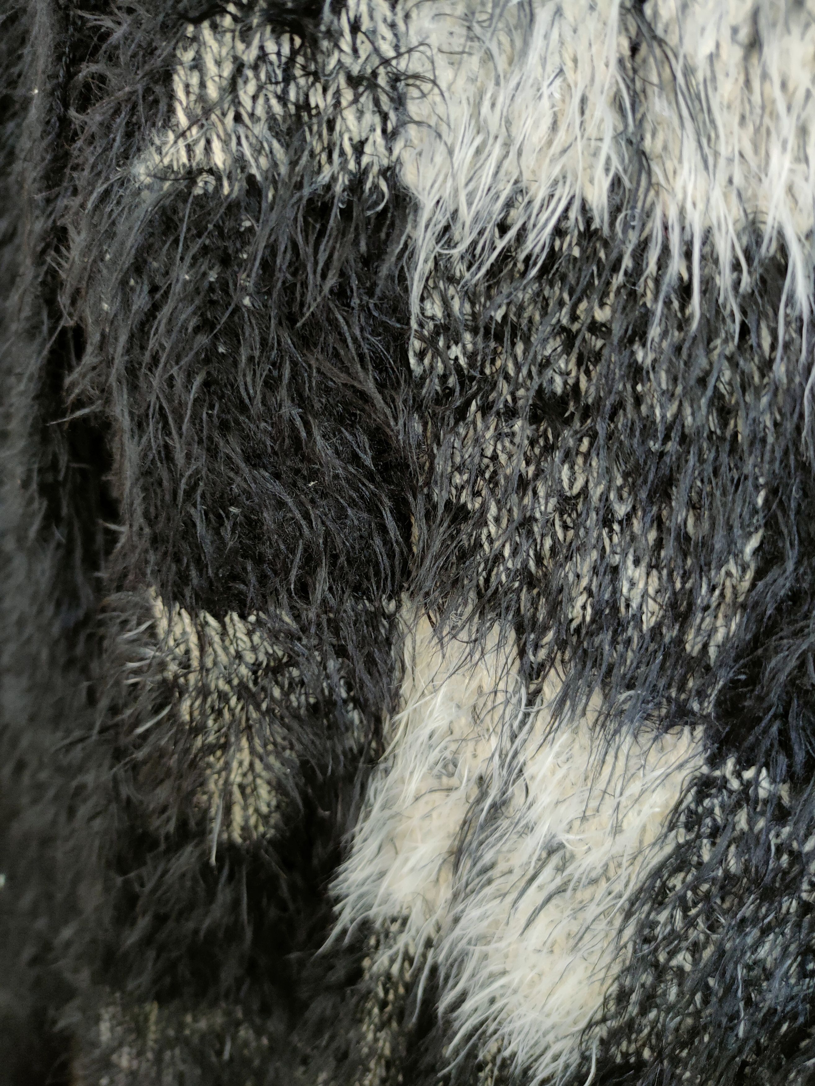 Vintage D Cifra Plus Soft Shag Shaggy fur mohair knitwear #46-918 Size US S / EU 44-46 / 1 - 6 Thumbnail