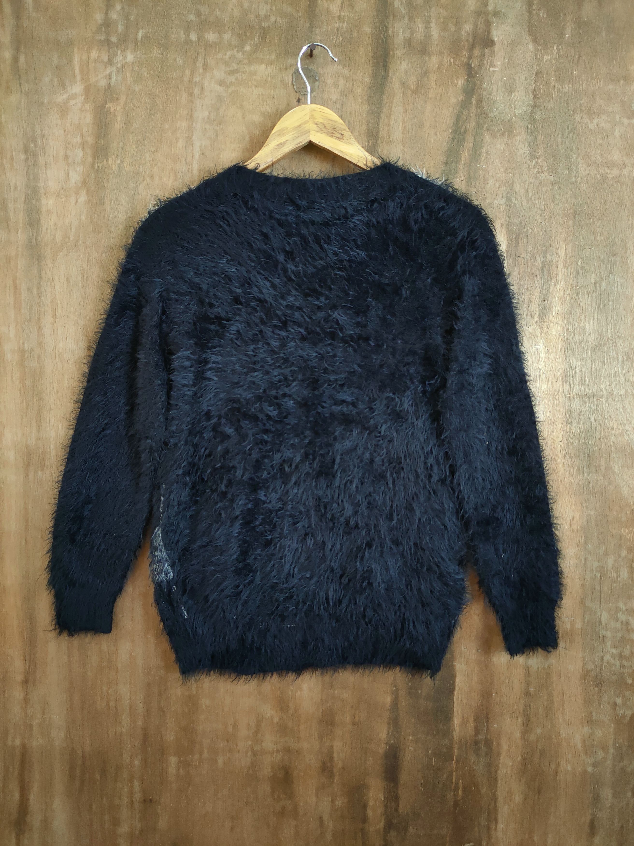 Vintage D Cifra Plus Soft Shag Shaggy fur mohair knitwear #46-918 Size US S / EU 44-46 / 1 - 8 Thumbnail