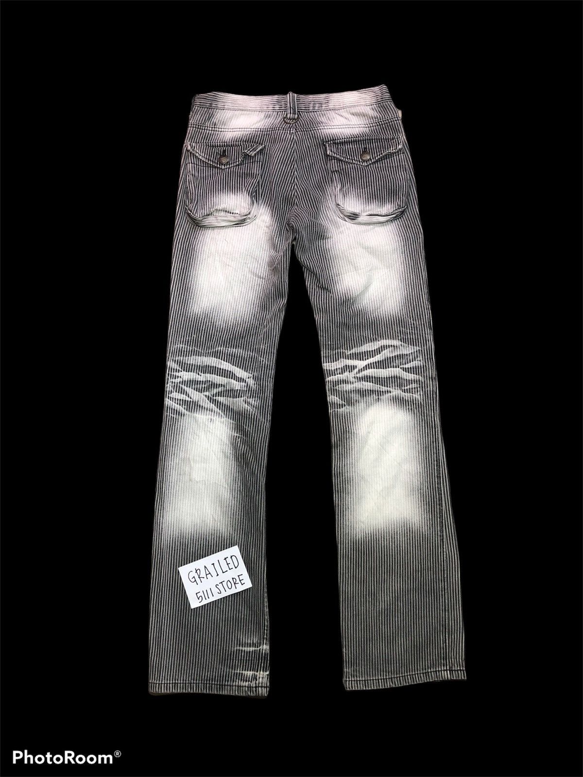 Other STRIPED⚡️⚡️Distressed Bushpant Hickory Stripe by Low Box Size US 30 / EU 46 - 2 Thumbnail