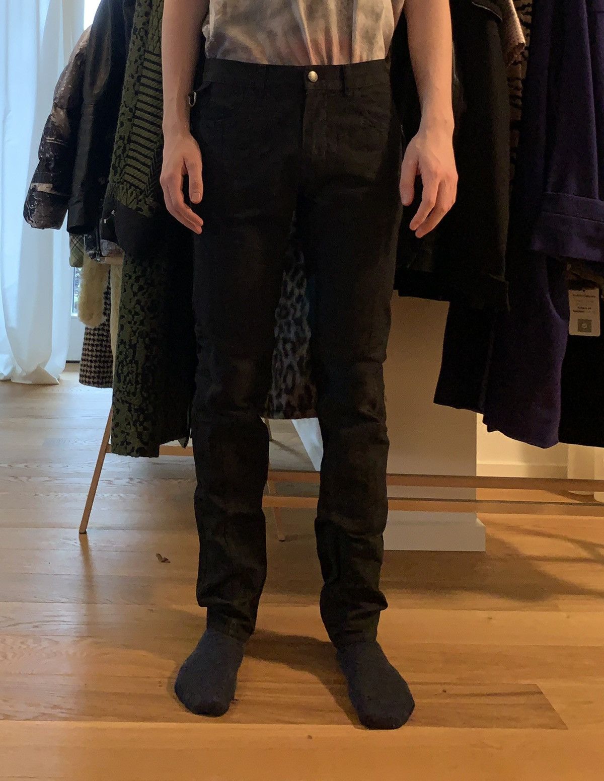 Helmut Lang biker denim black Size US 30 / EU 46 - 12 Thumbnail