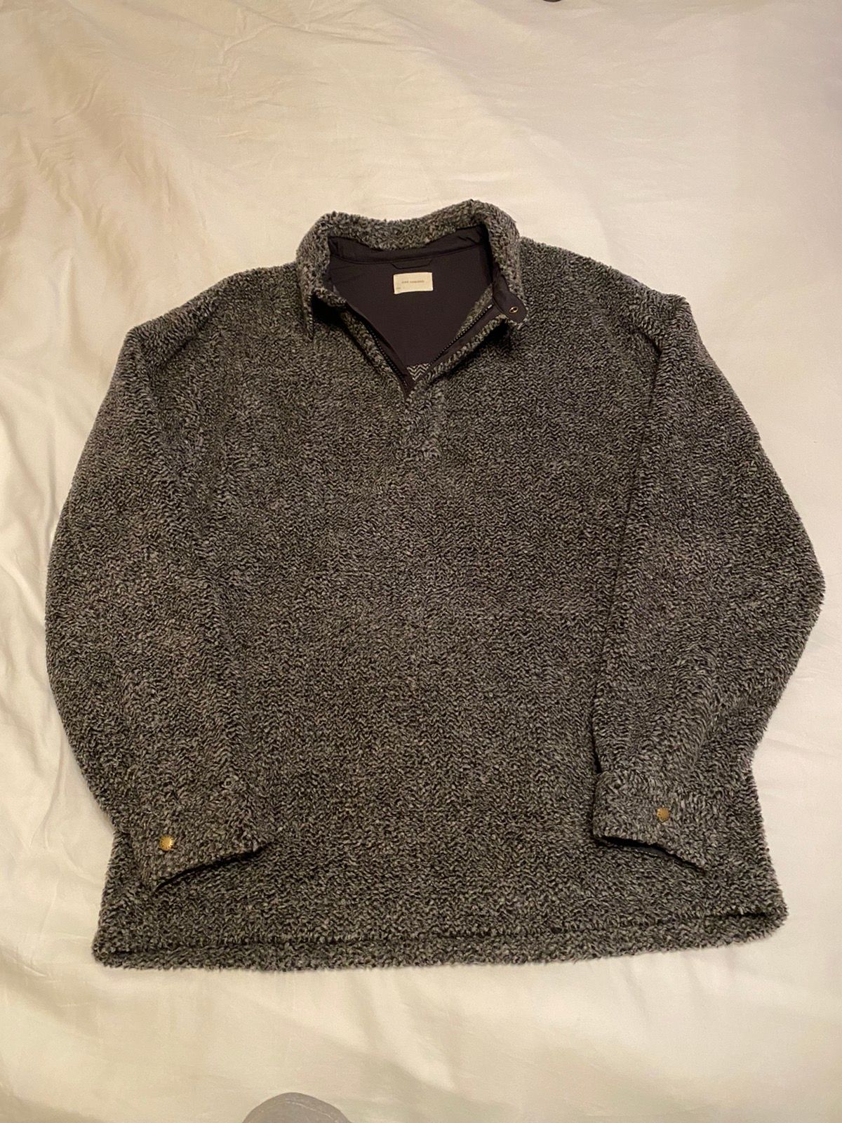 Aime Leon Dore Herringbone fleece pullover | Grailed