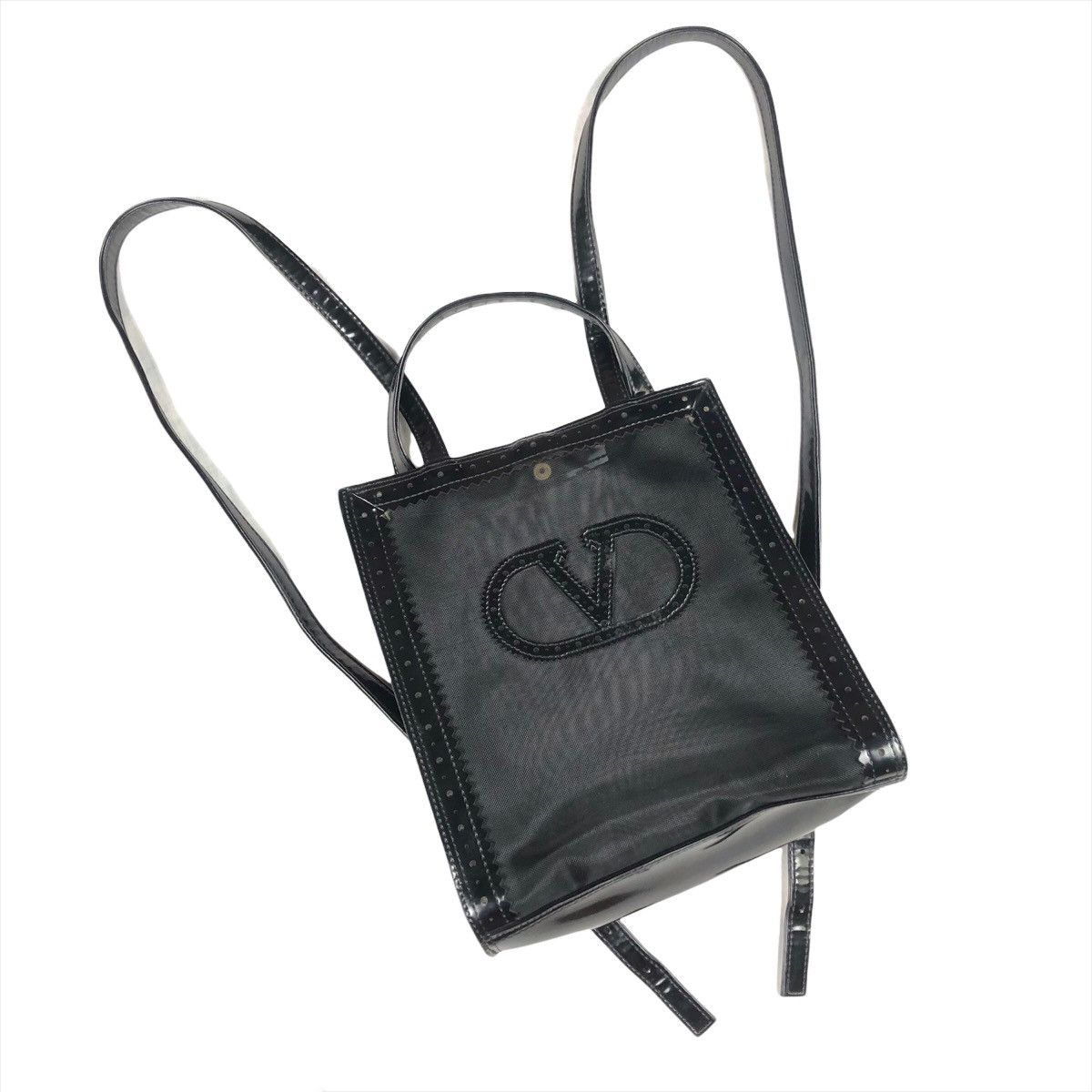 Valentino Authentic Valentino Garavani Pvc Transparent Bagpack Size ONE SIZE - 3 Thumbnail