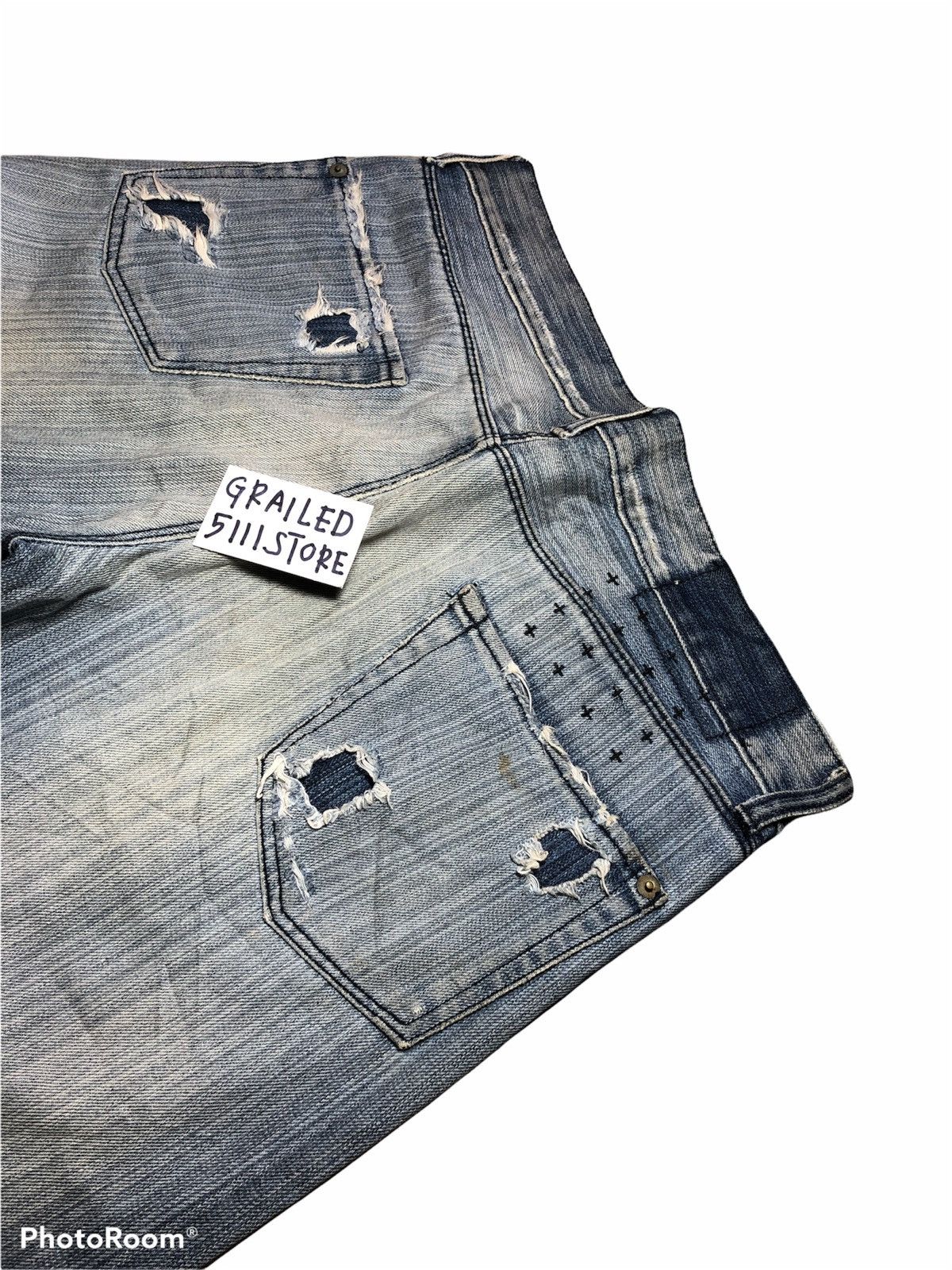 Ksubi KSUBI DISTRESSED DENIM Size US 32 / EU 48 - 3 Thumbnail