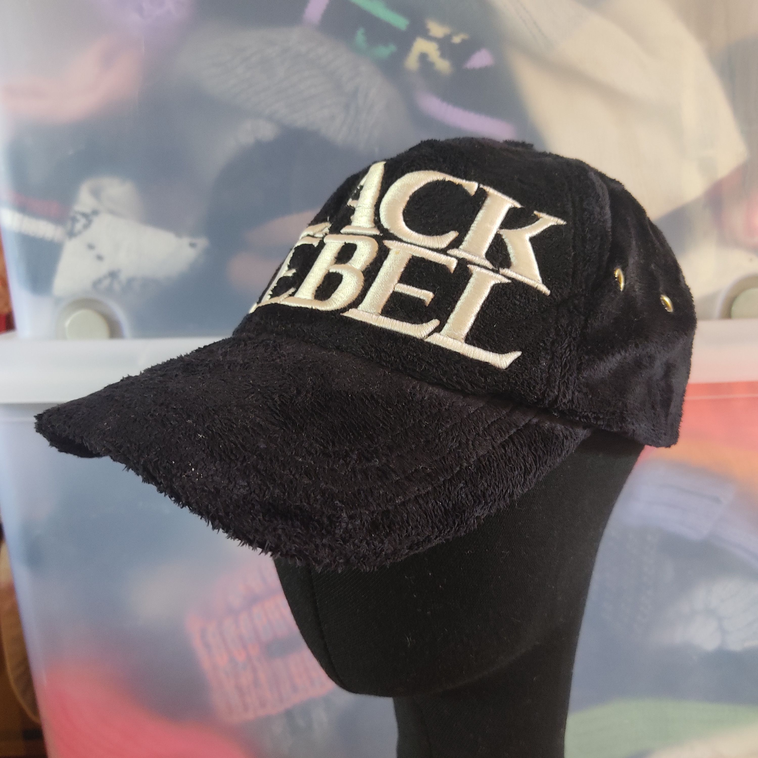 Other Black Rebel Motorcyle Club Velvet Cloth Cap Size ONE SIZE - 3 Thumbnail