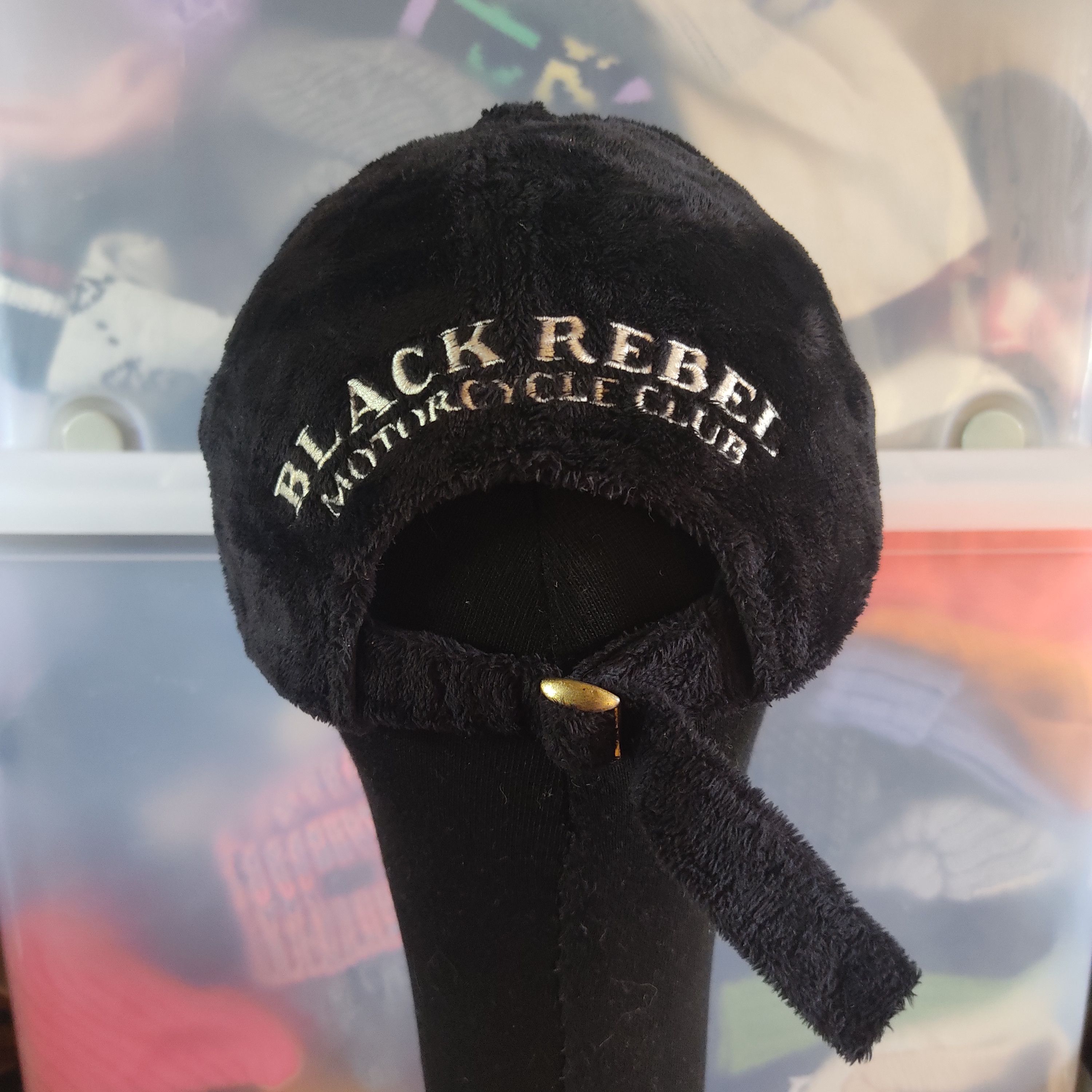 Other Black Rebel Motorcyle Club Velvet Cloth Cap Size ONE SIZE - 5 Thumbnail