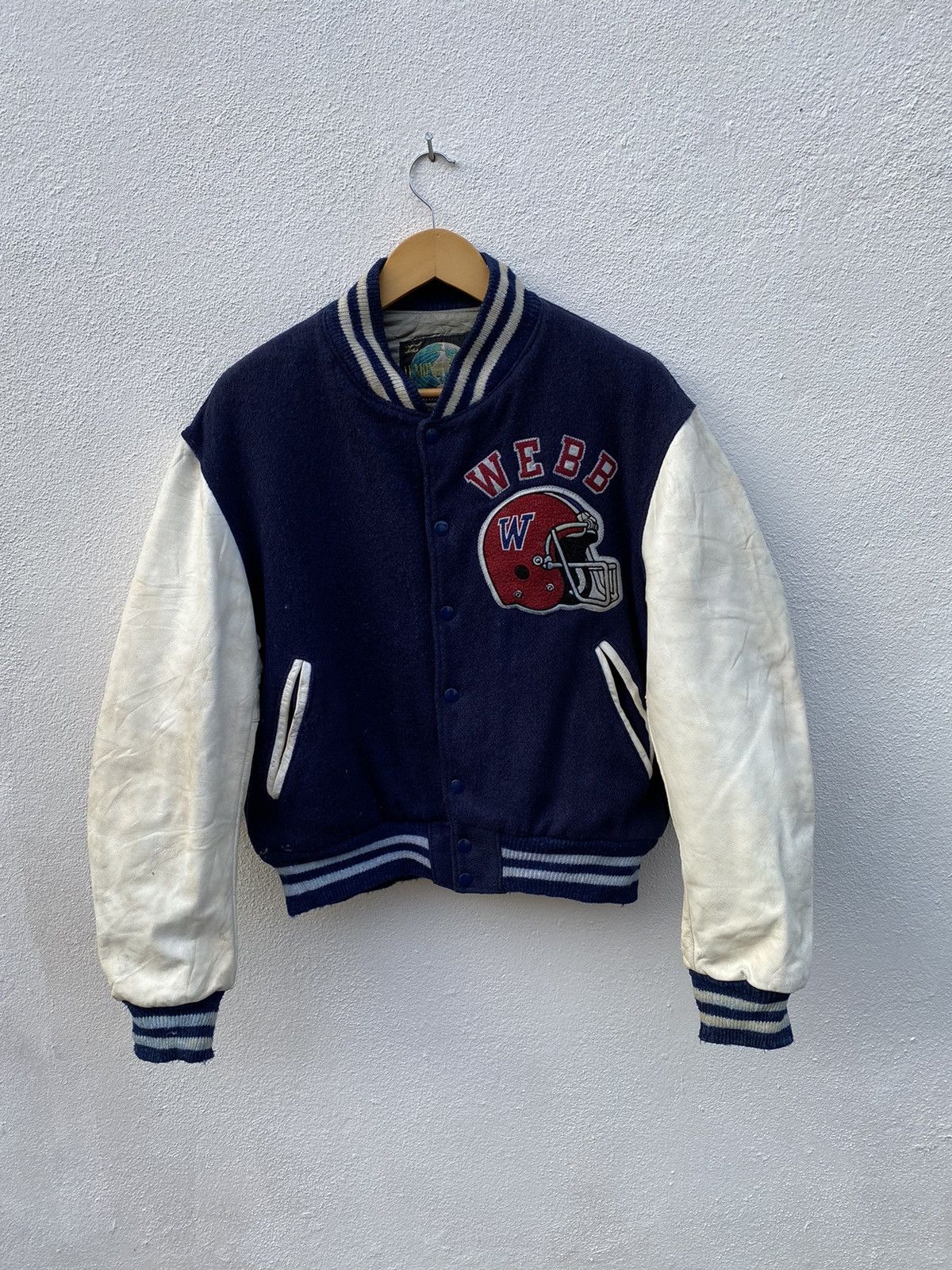 NFL Vintage WEBB DEFENCE staff MLF American football varsity Size US L / EU 52-54 / 3 - 1 Thumbnail