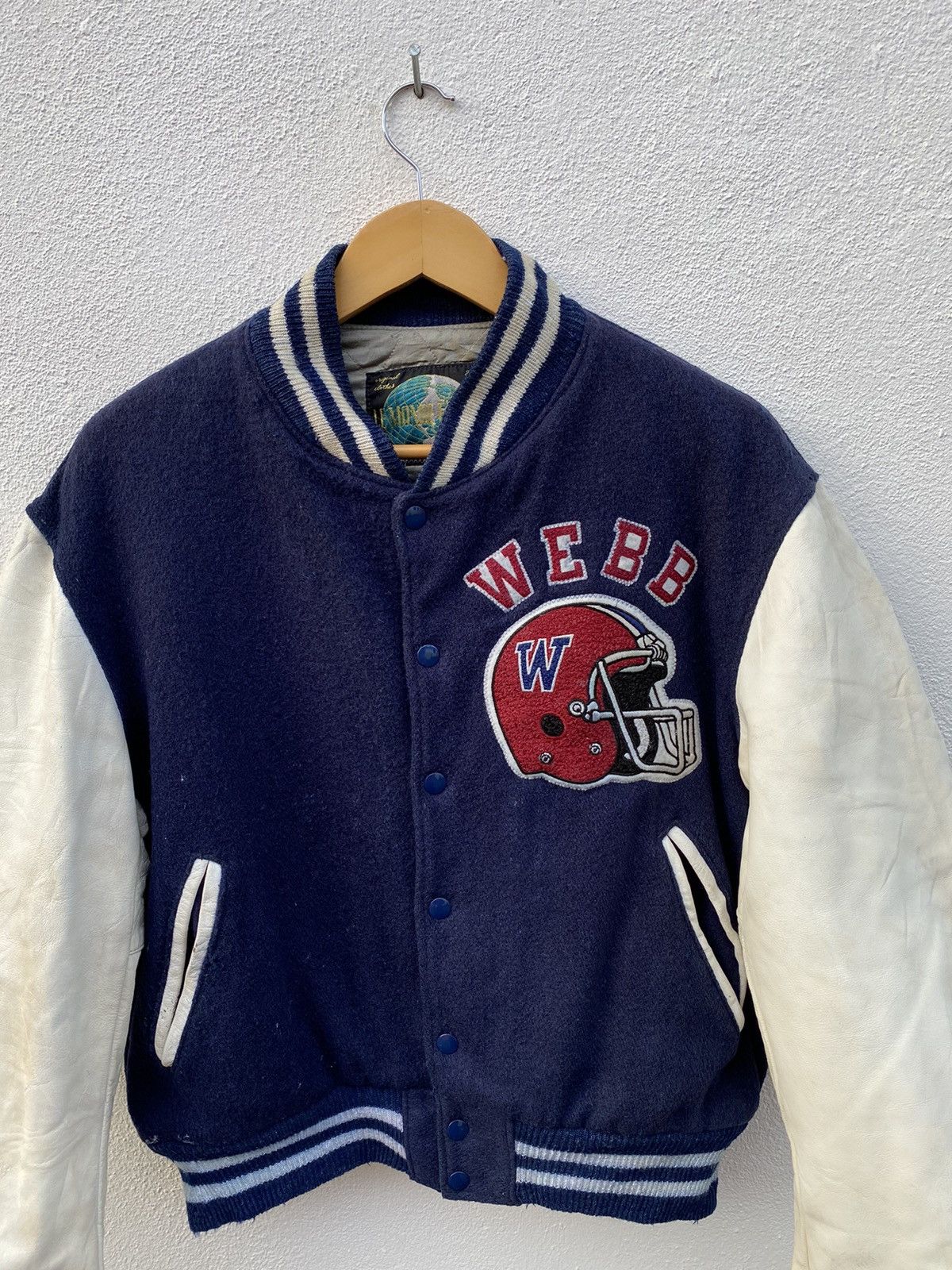 NFL Vintage WEBB DEFENCE staff MLF American football varsity Size US L / EU 52-54 / 3 - 3 Thumbnail