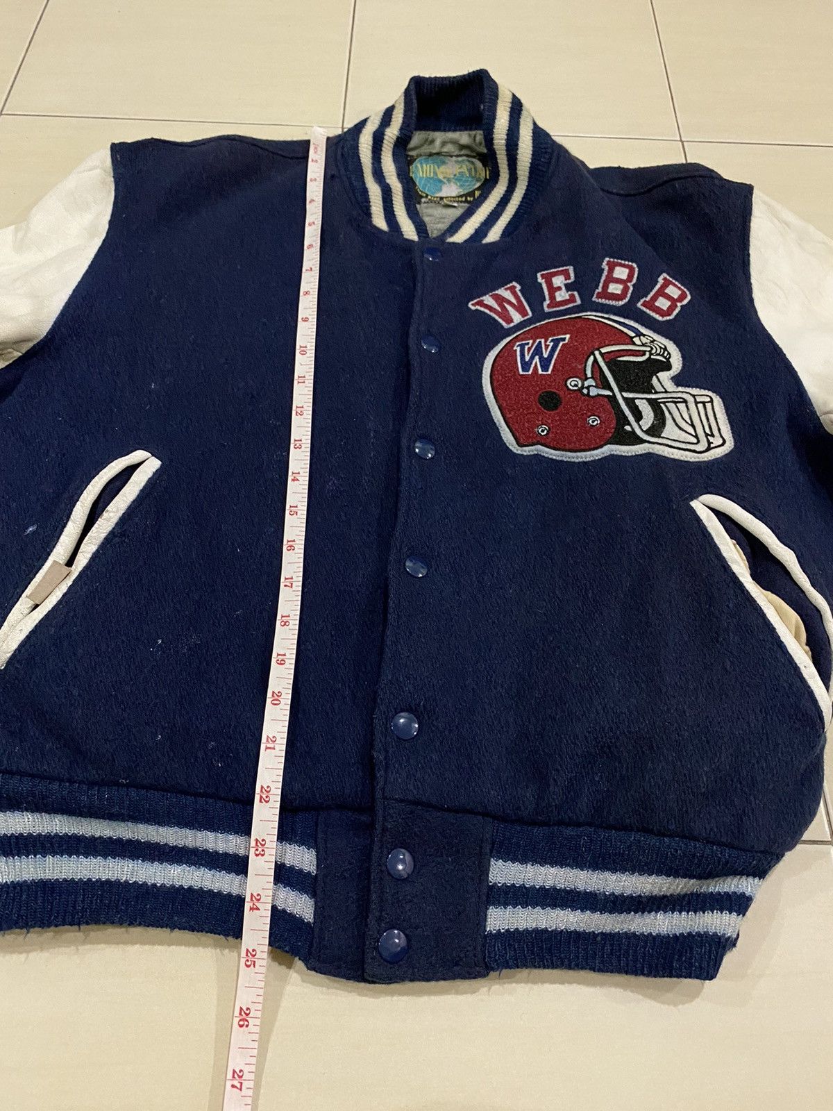 NFL Vintage WEBB DEFENCE staff MLF American football varsity Size US L / EU 52-54 / 3 - 25 Thumbnail