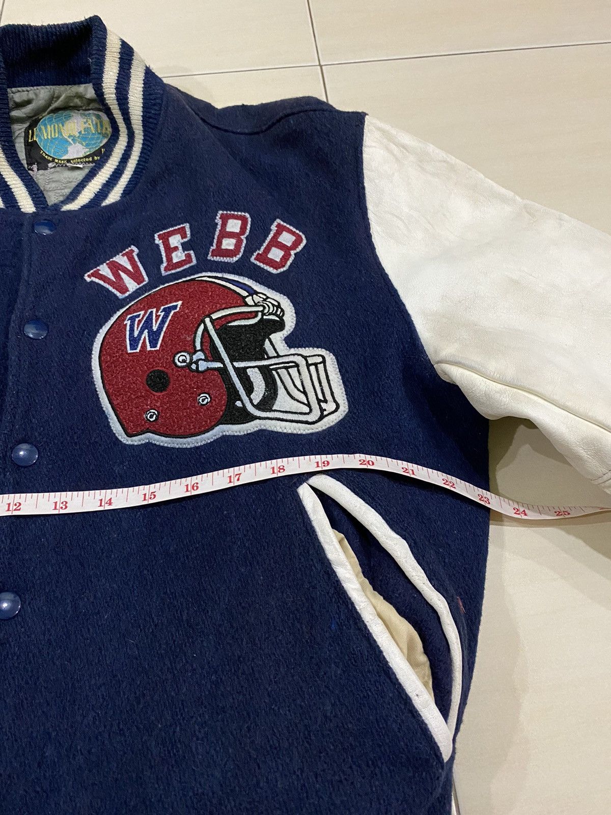 NFL Vintage WEBB DEFENCE staff MLF American football varsity Size US L / EU 52-54 / 3 - 24 Thumbnail