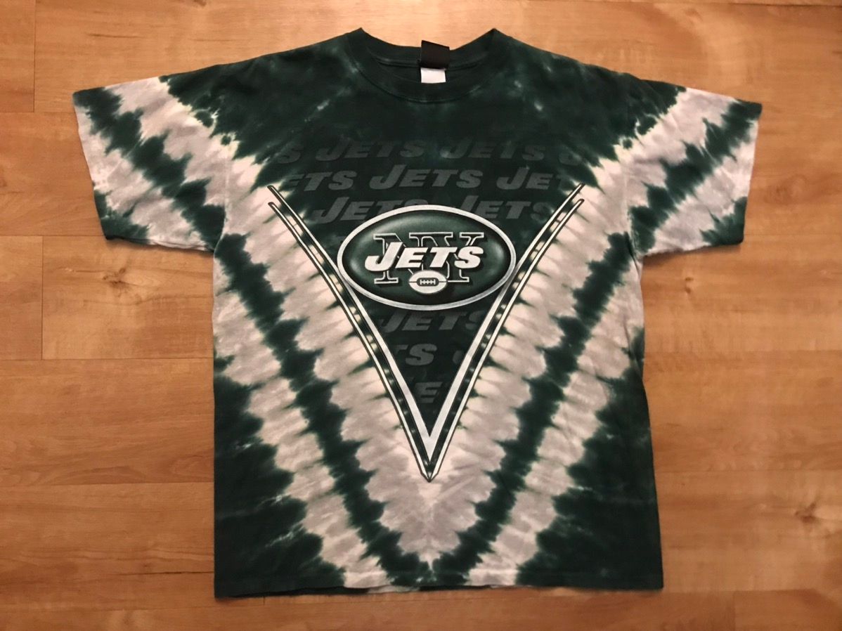 NFL New York Jets Tie Dye T Shirt Large