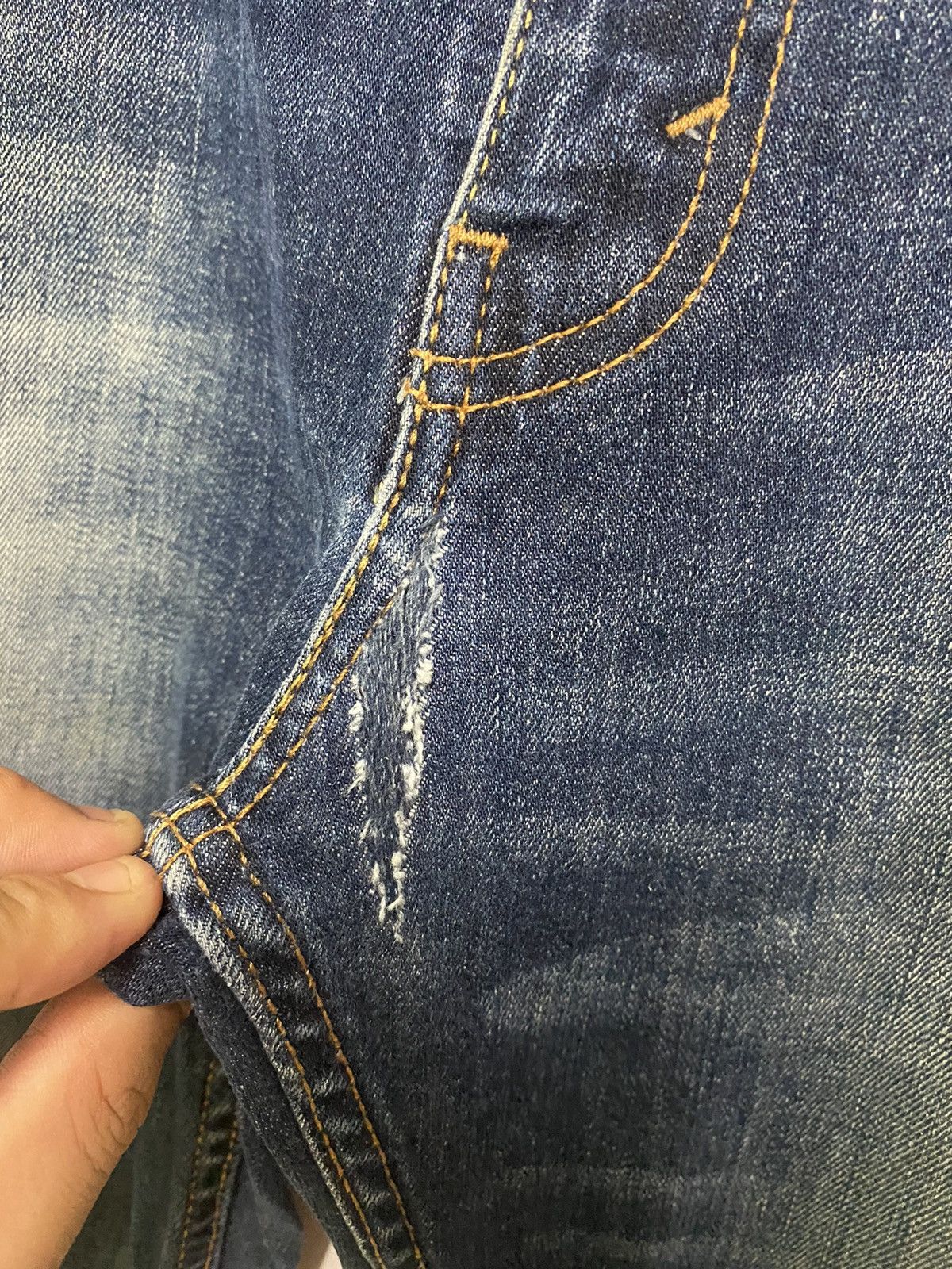 Levi's × Vintage Vintage LEVIS 511 Dark Blue Jeans -L28 Size US 38 / EU 54 - 15 Thumbnail