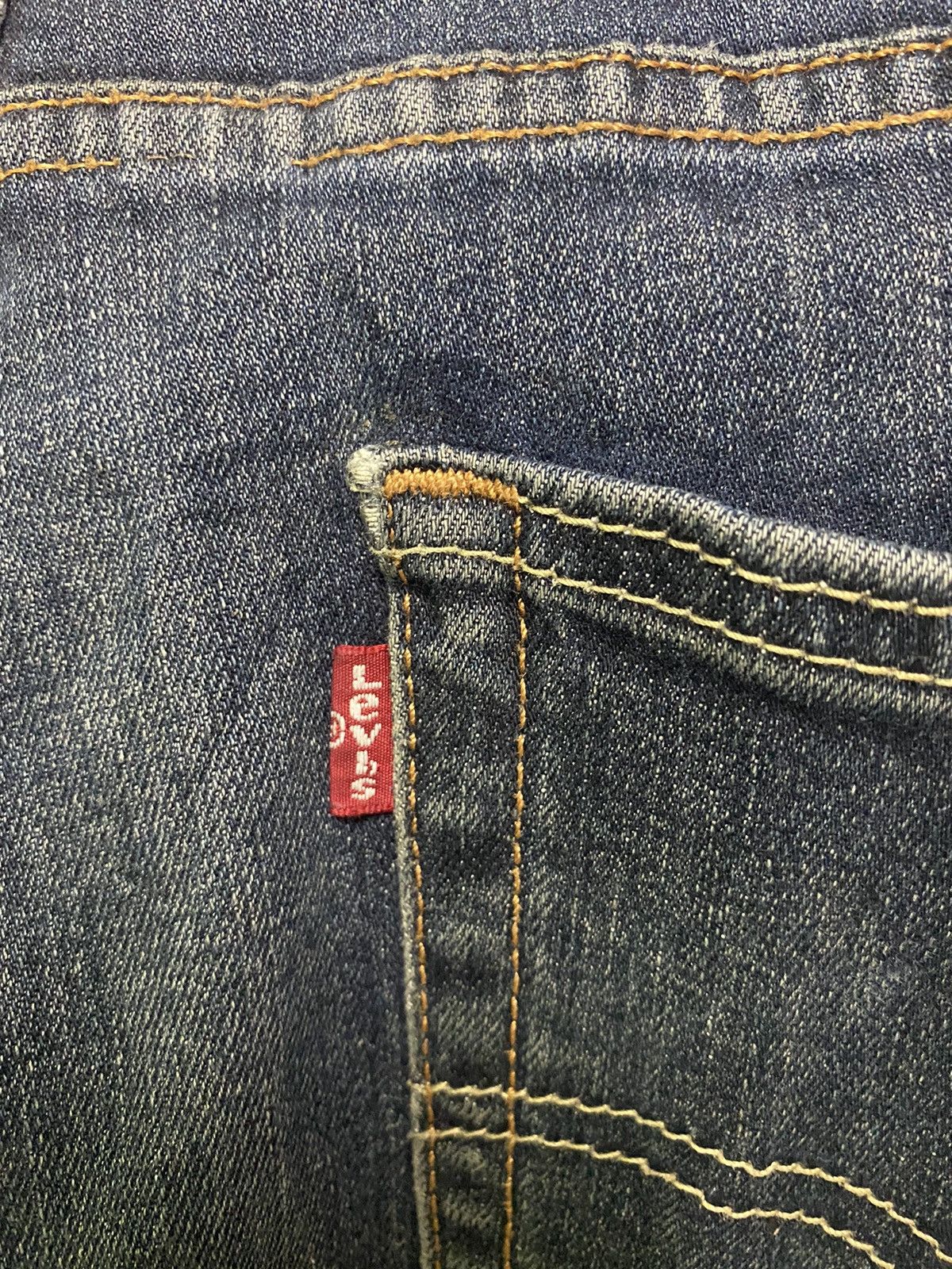 Levi's × Vintage Vintage LEVIS 511 Dark Blue Jeans -L28 Size US 38 / EU 54 - 10 Thumbnail