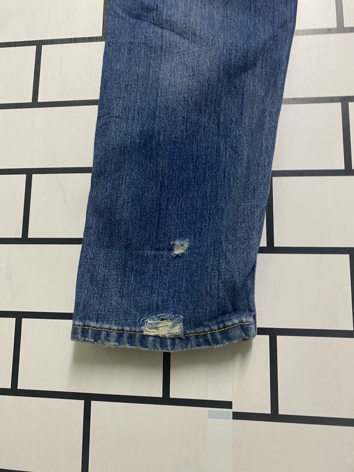 Levi's × Vintage Vintage LEVIS 510 Distressed jeans -L29 Size US 38 / EU 54 - 14 Thumbnail