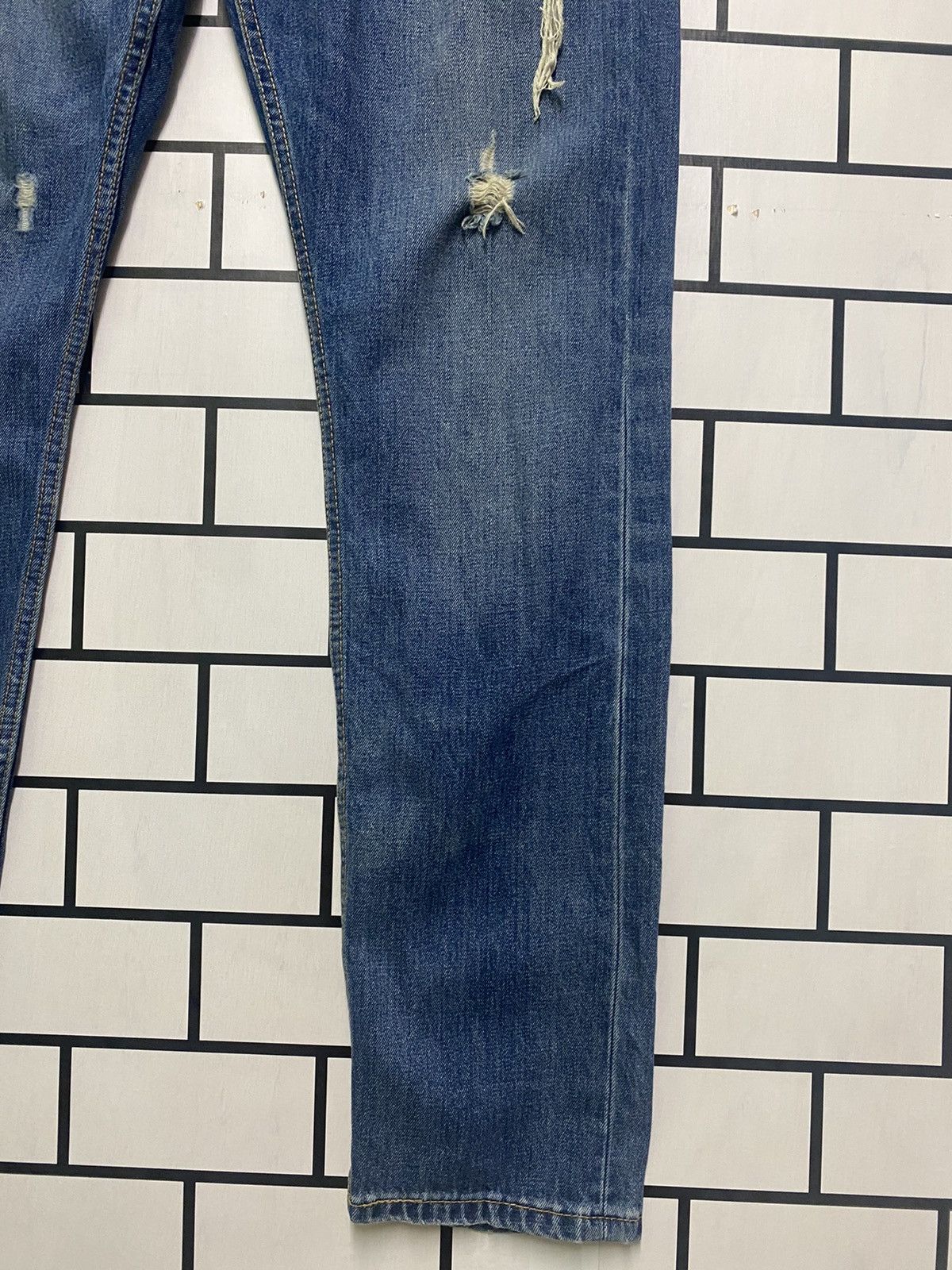 Levi's × Vintage Vintage LEVIS 510 Distressed jeans -L29 Size US 38 / EU 54 - 7 Thumbnail