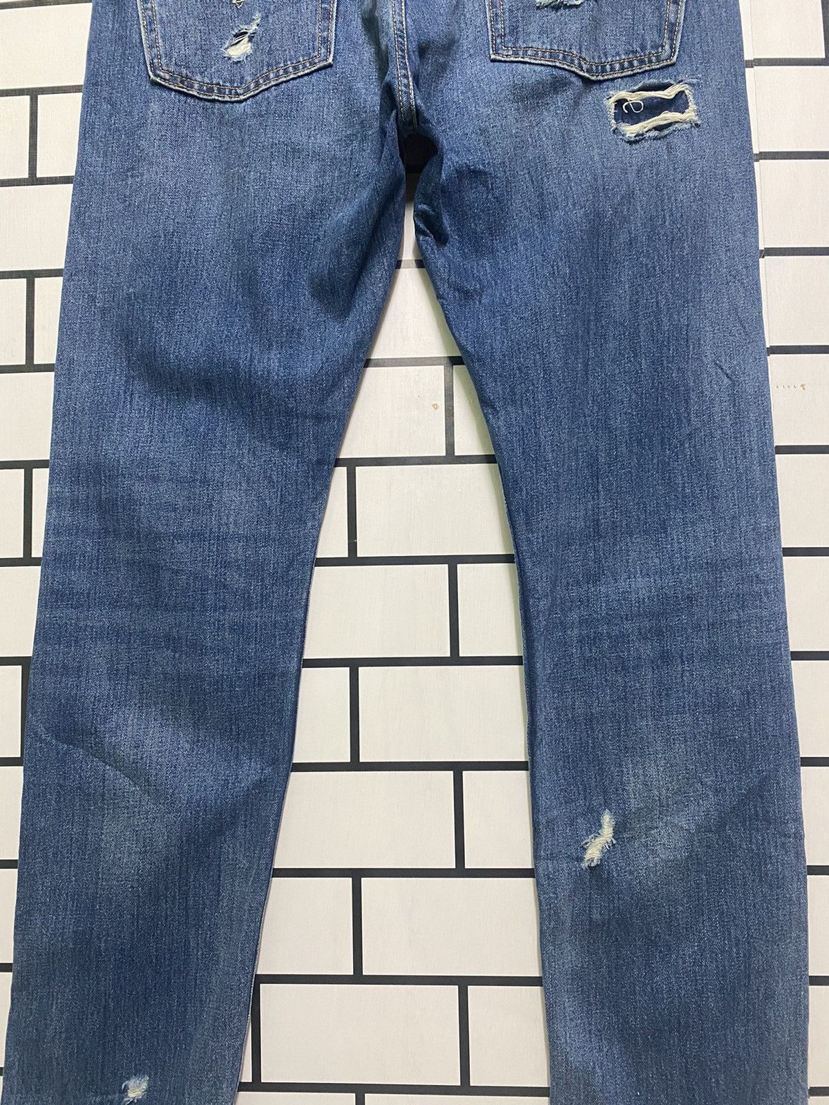 Levi's × Vintage Vintage LEVIS 510 Distressed jeans -L29 Size US 38 / EU 54 - 16 Thumbnail