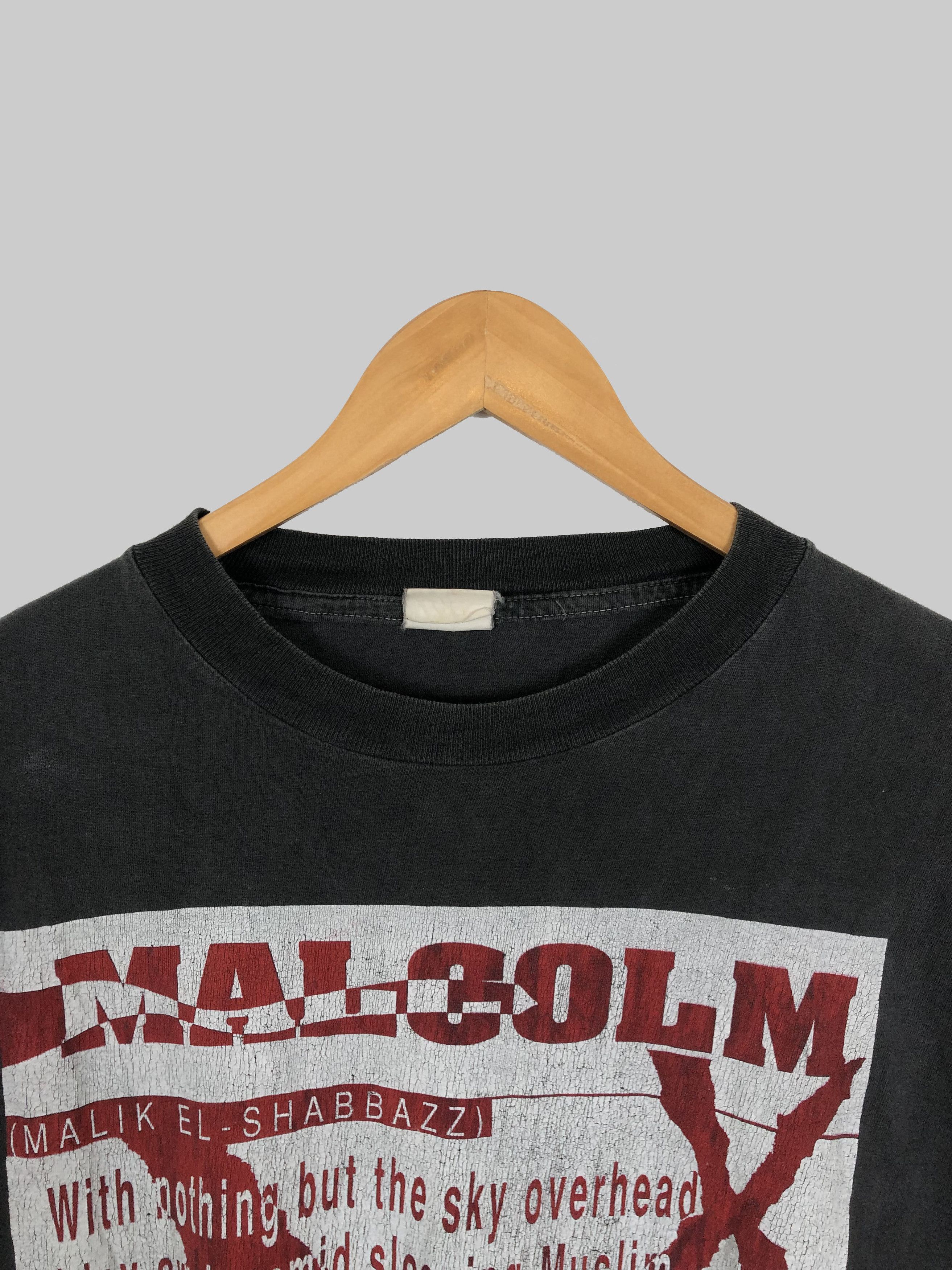 Vintage Vintage 90s Malcolm X (Martin Luther King Muhammad Ali) Size US XL / EU 56 / 4 - 3 Thumbnail