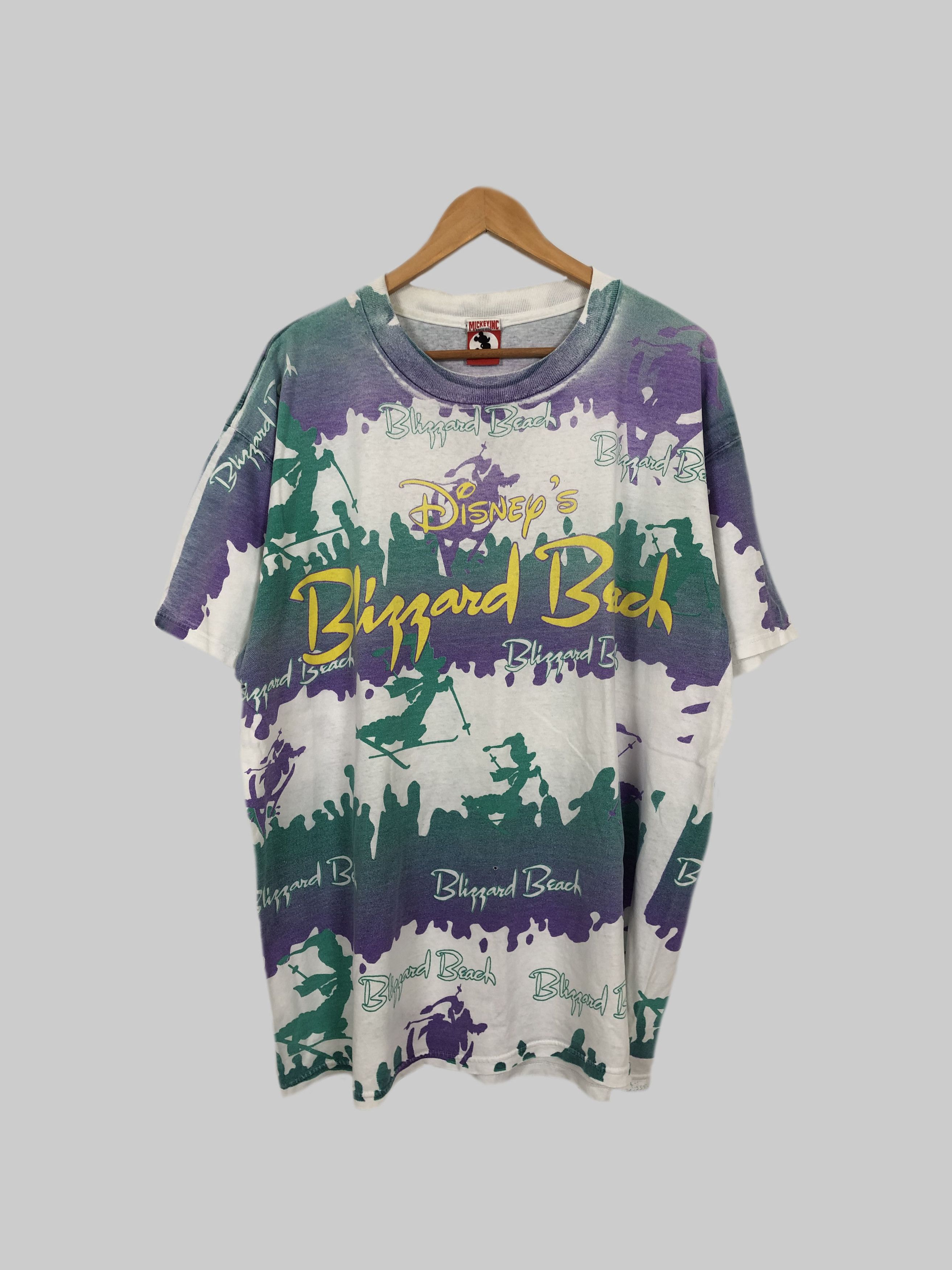 Disney Vintage 90s Disney Bizzard Beach (The Little Mermaid) Size US XL / EU 56 / 4 - 1 Thumbnail