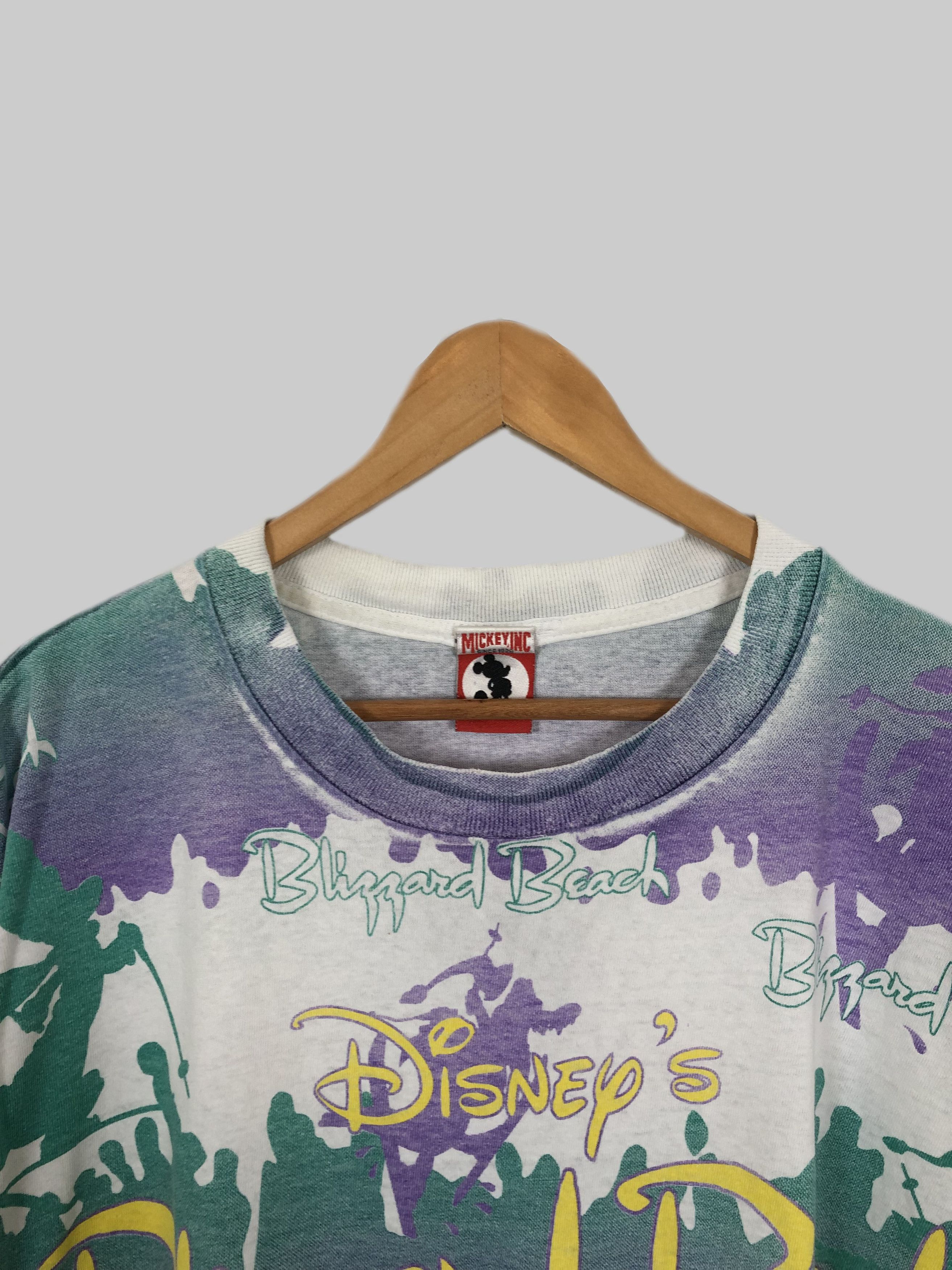 Disney Vintage 90s Disney Bizzard Beach (The Little Mermaid) Size US XL / EU 56 / 4 - 3 Thumbnail