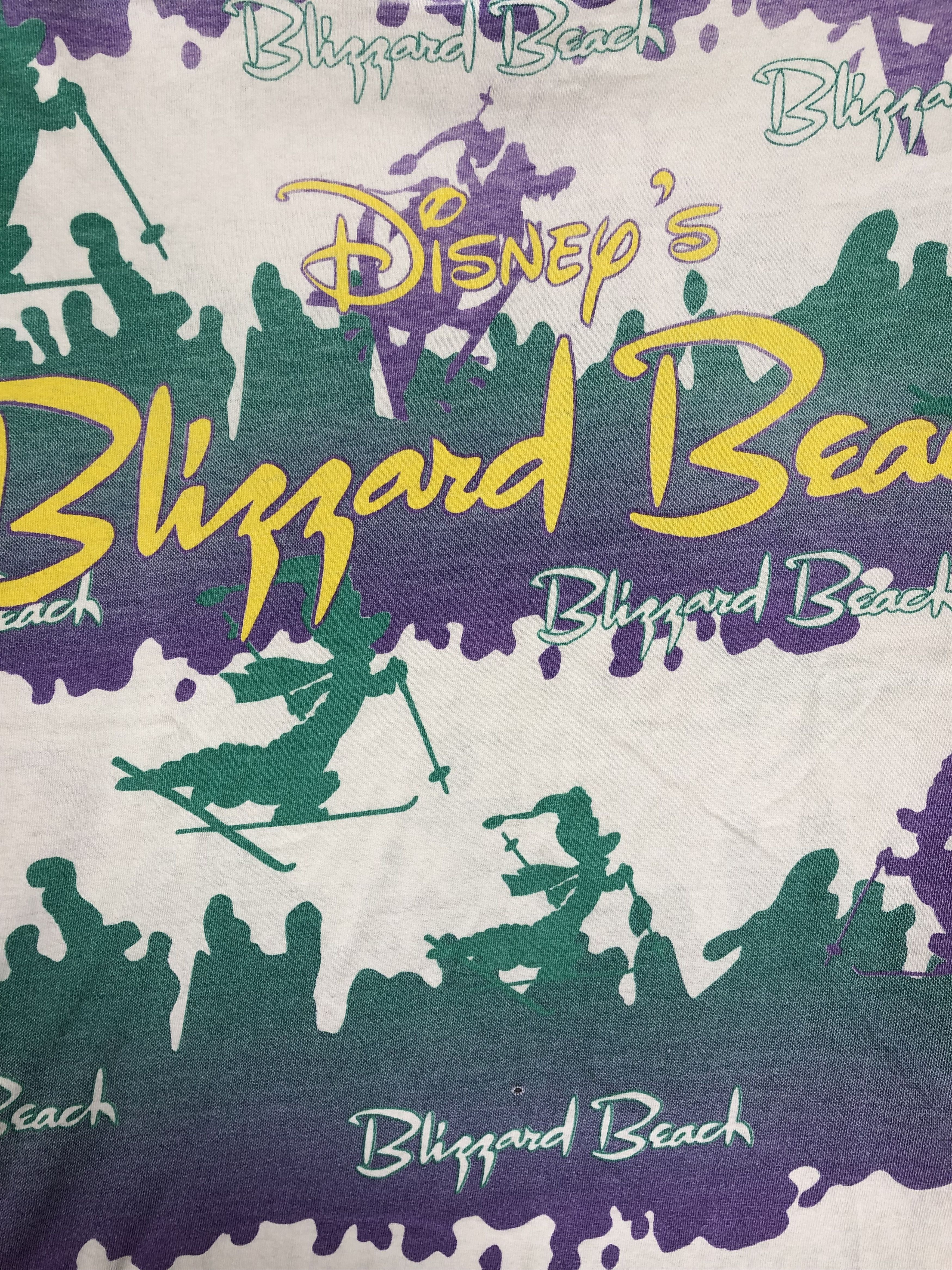 Disney Vintage 90s Disney Bizzard Beach (The Little Mermaid) Size US XL / EU 56 / 4 - 5 Thumbnail