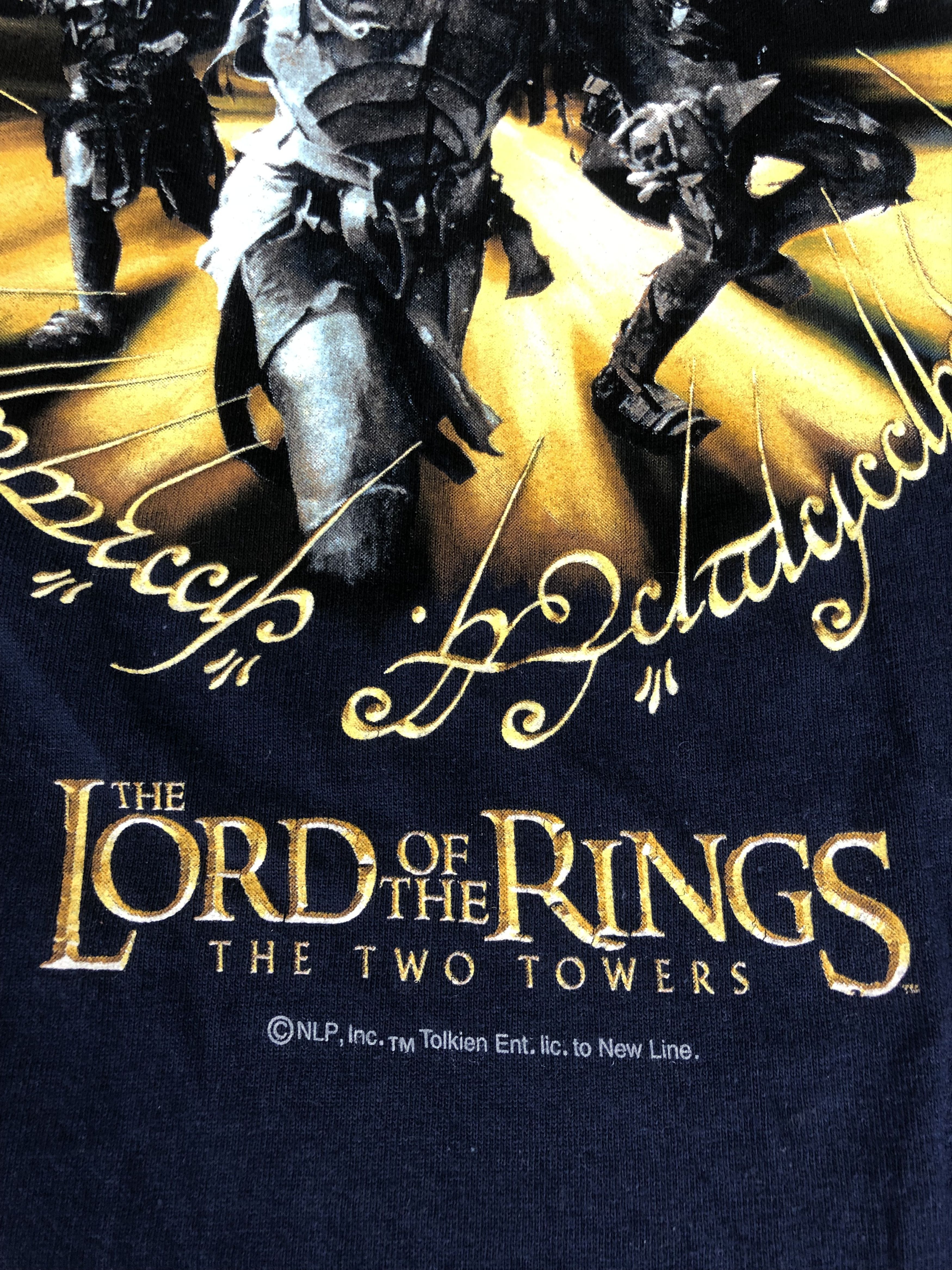 Vintage Vintage 00s The Lord Of The Rings The Two Towers Size US L / EU 52-54 / 3 - 5 Thumbnail