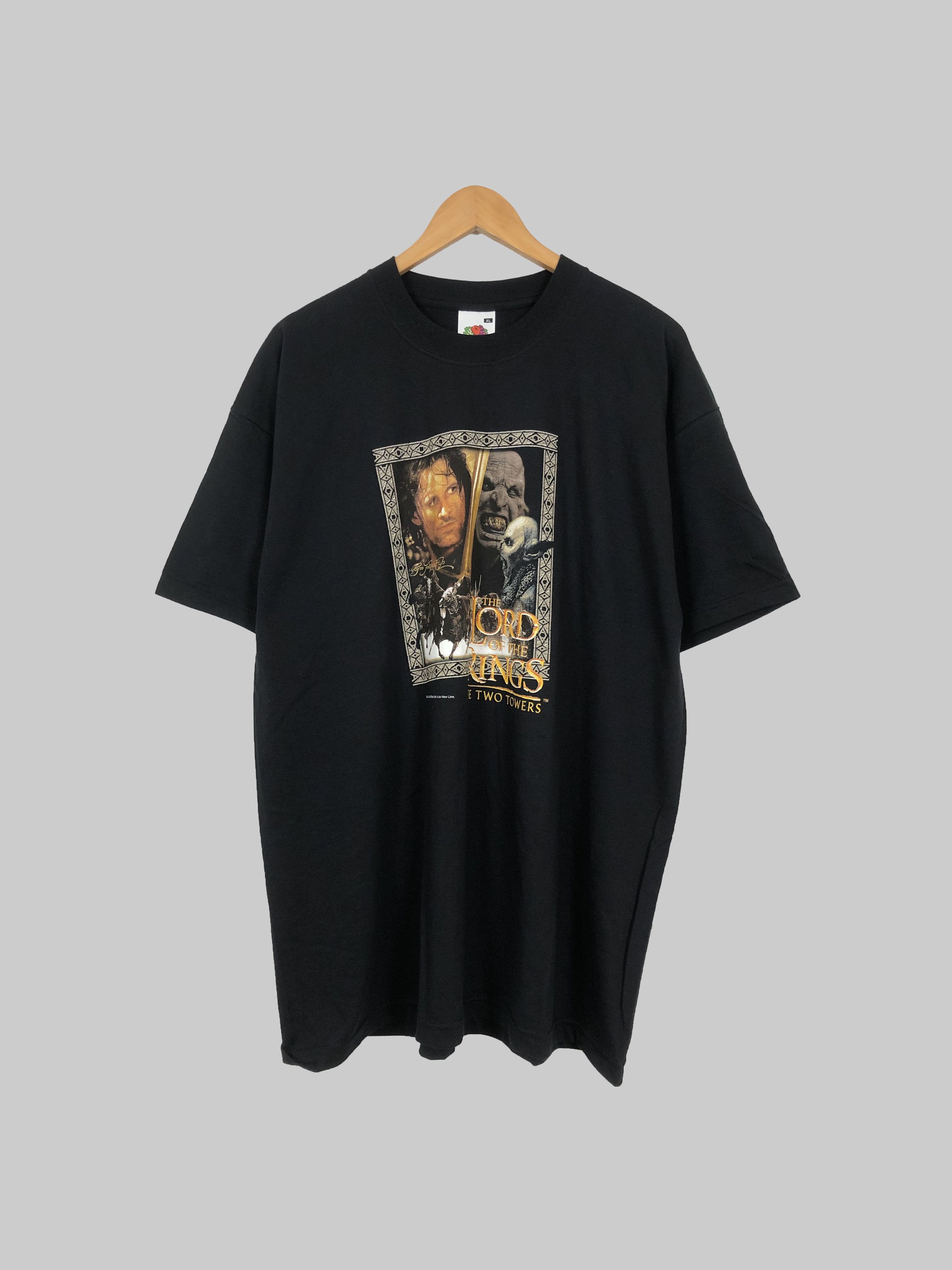 Vintage Vintage 00s The Lord Of The Rings The Two Towers Size US XL / EU 56 / 4 - 1 Thumbnail