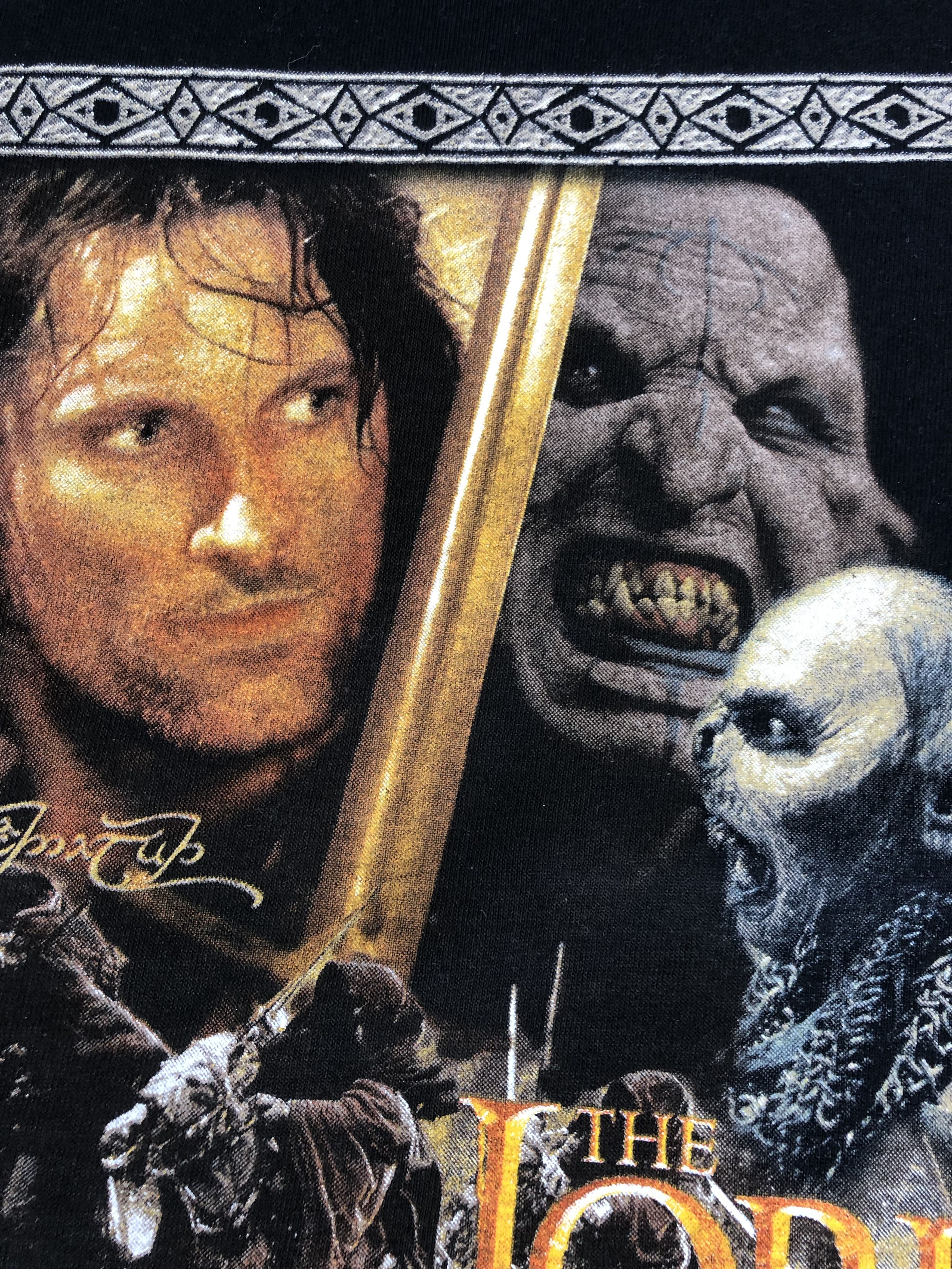 Vintage Vintage 00s The Lord Of The Rings The Two Towers Size US XL / EU 56 / 4 - 4 Thumbnail
