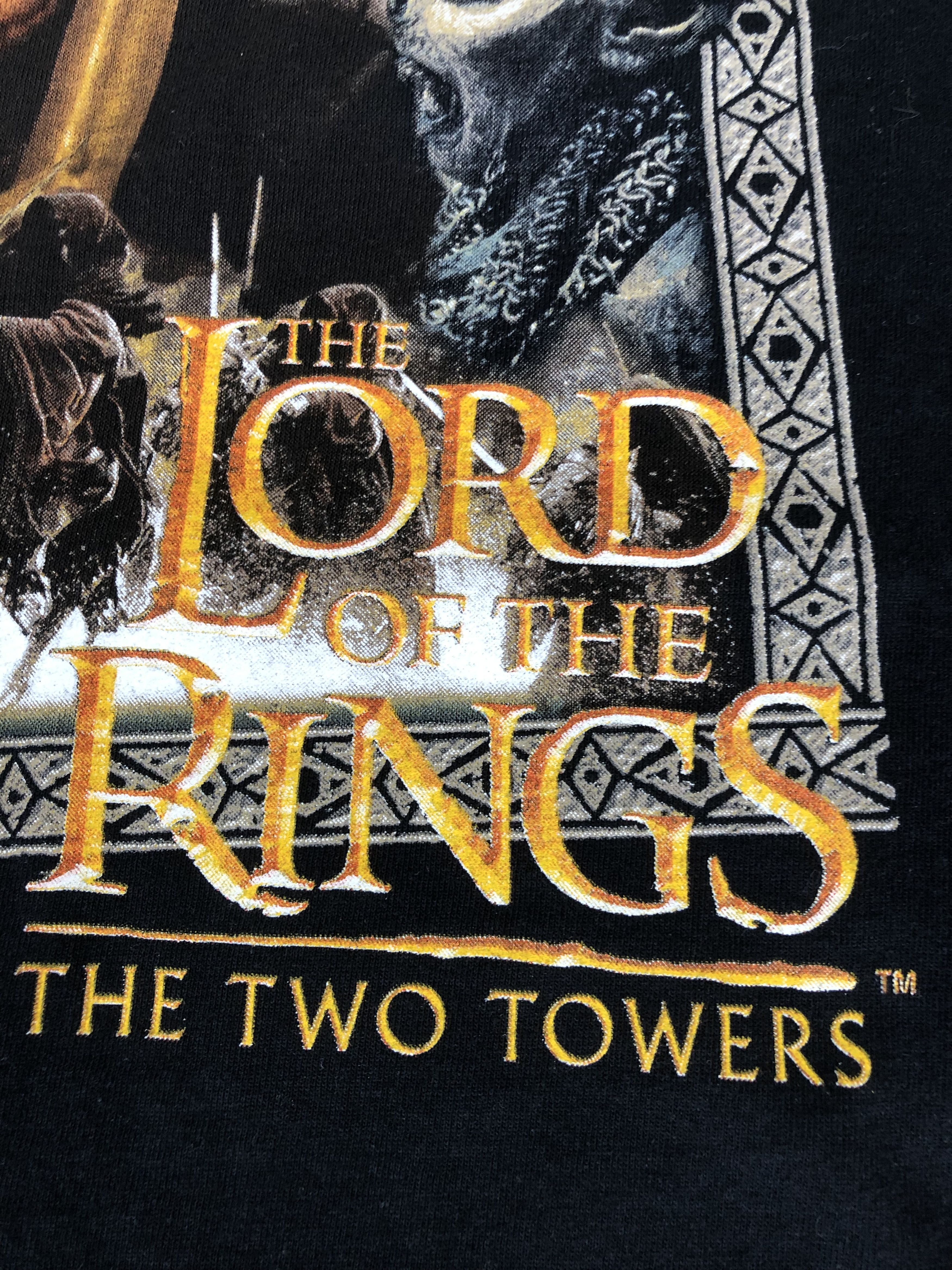 Vintage Vintage 00s The Lord Of The Rings The Two Towers Size US XL / EU 56 / 4 - 5 Thumbnail