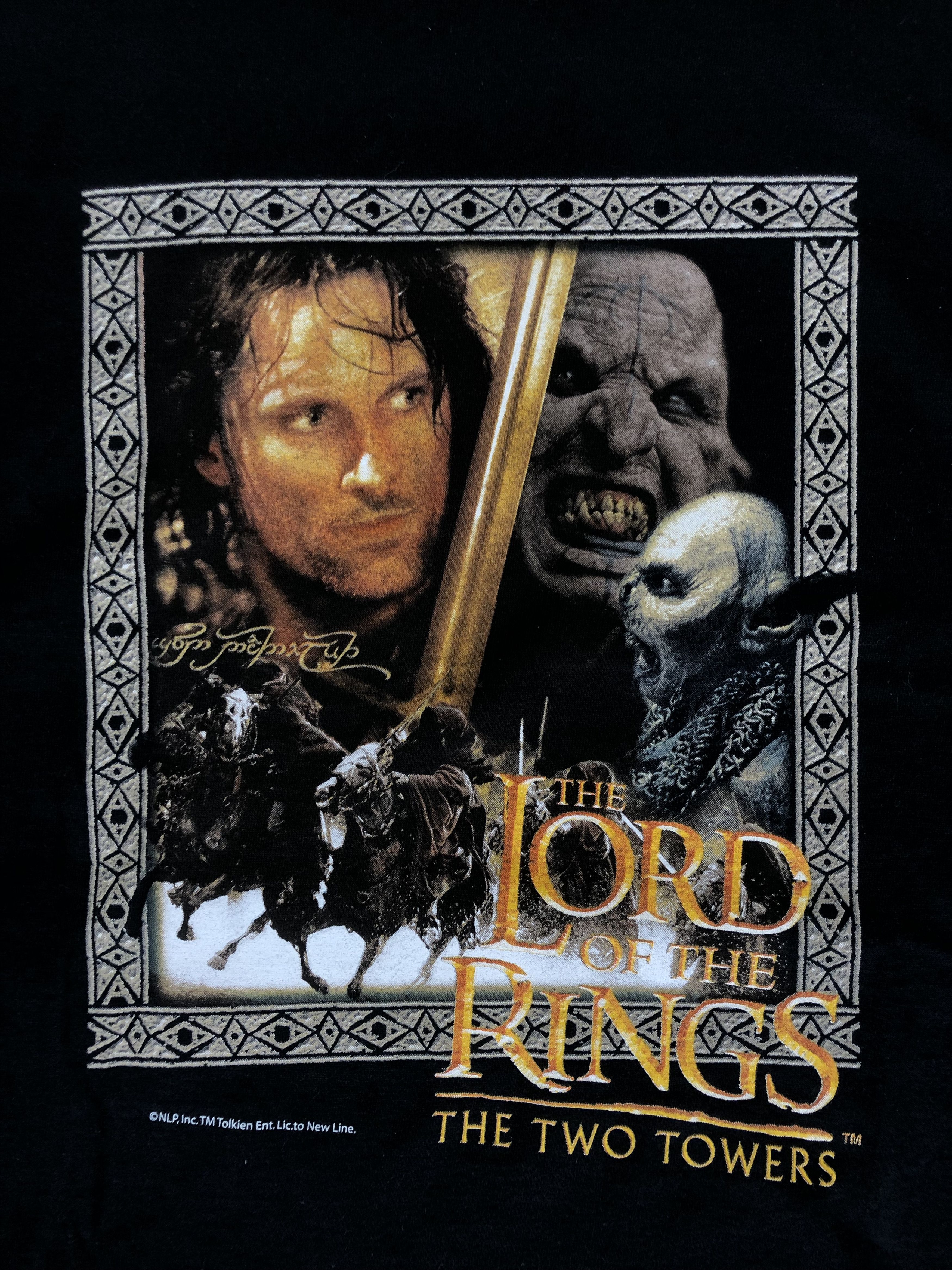 Vintage Vintage 00s The Lord Of The Rings The Two Towers Size US XL / EU 56 / 4 - 3 Thumbnail