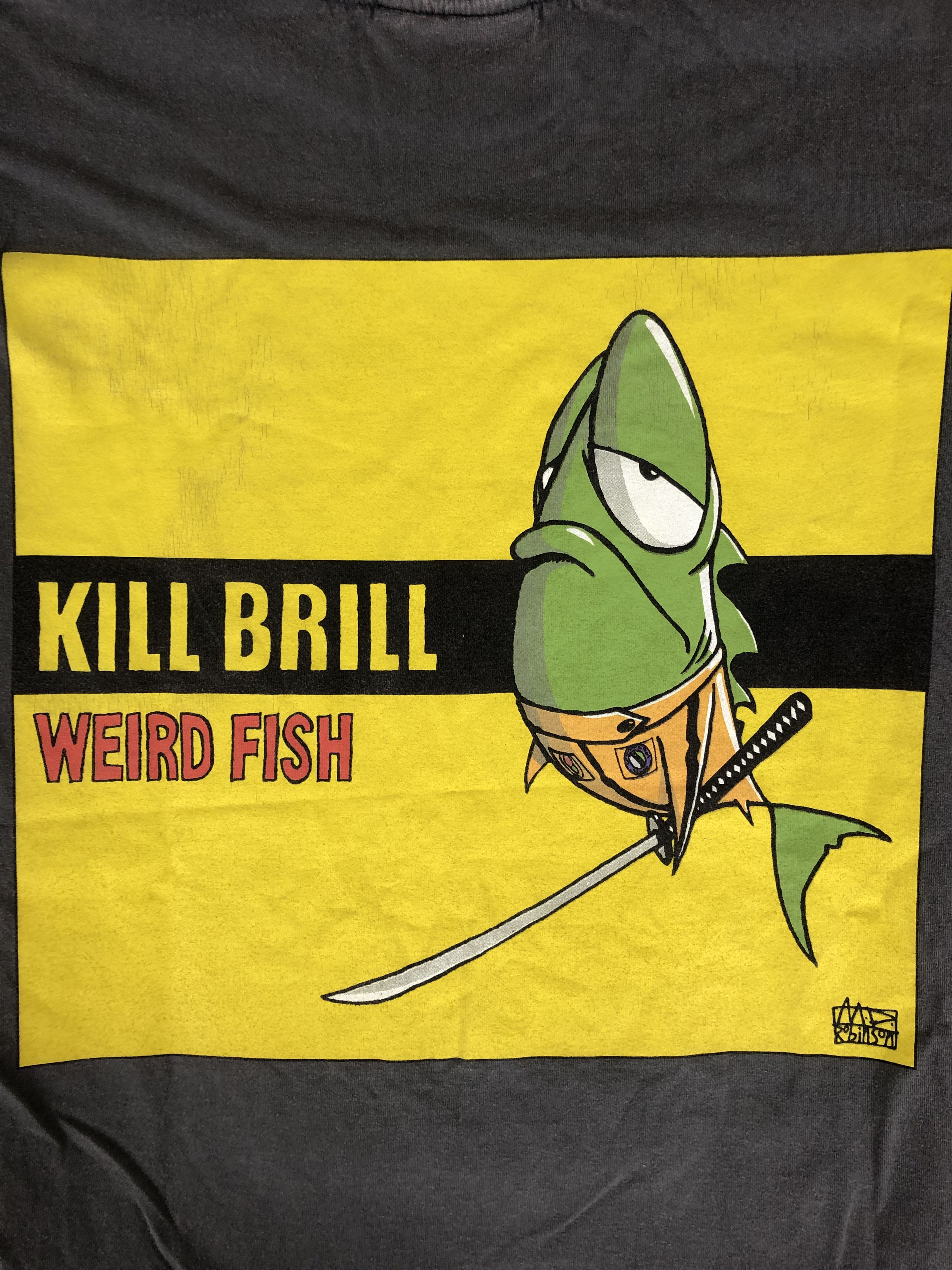 Vintage Vintage 00s Kill Brill Weird Fish (Kill Bill Pulp Fiction) Size US XL / EU 56 / 4 - 6 Thumbnail