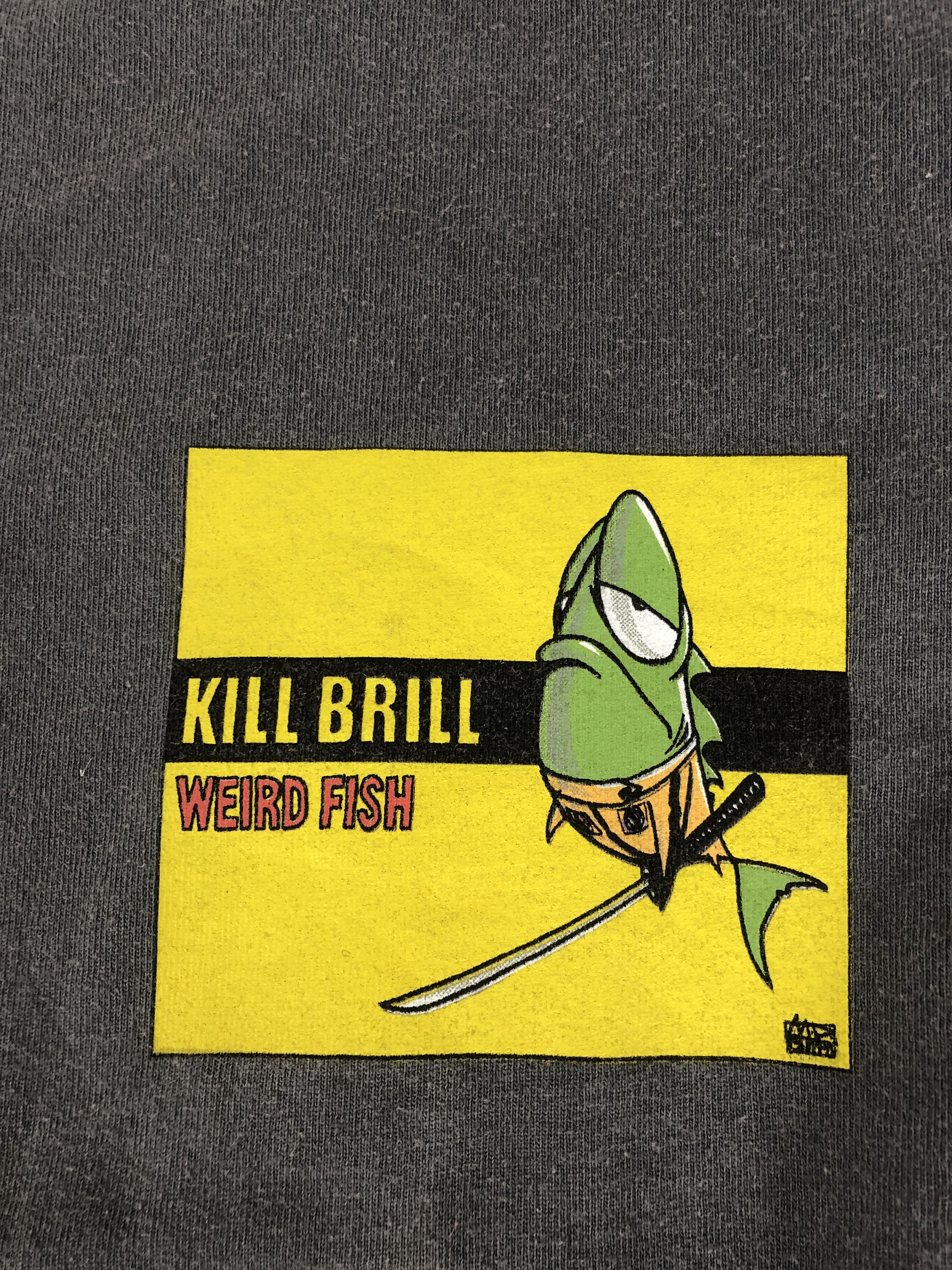 Vintage Vintage 00s Kill Brill Weird Fish (Kill Bill Pulp Fiction) Size US XL / EU 56 / 4 - 5 Thumbnail